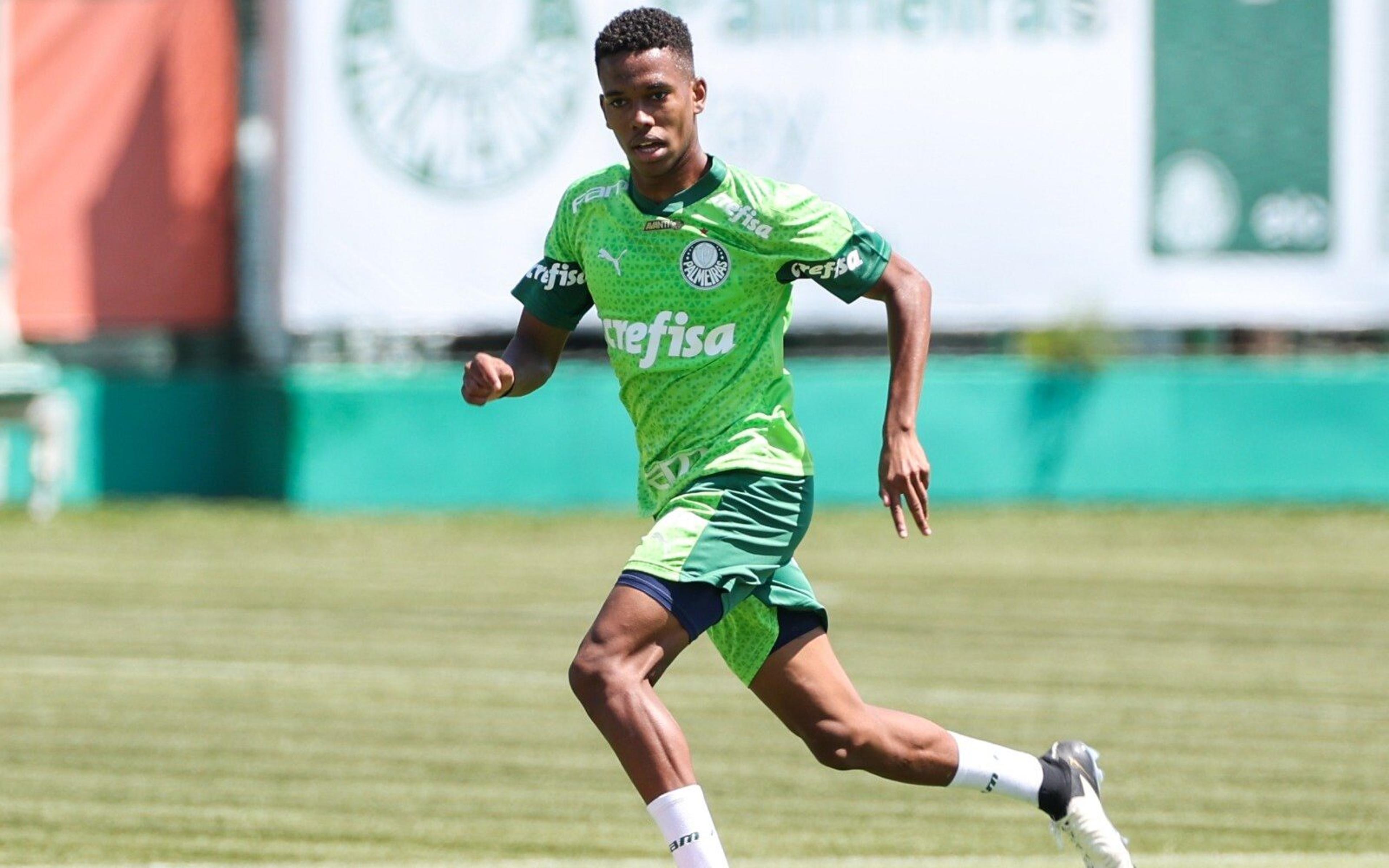 Estevão vive expectativa de primeira decisão pelo Palmeiras: ‘Vamos com tudo!’