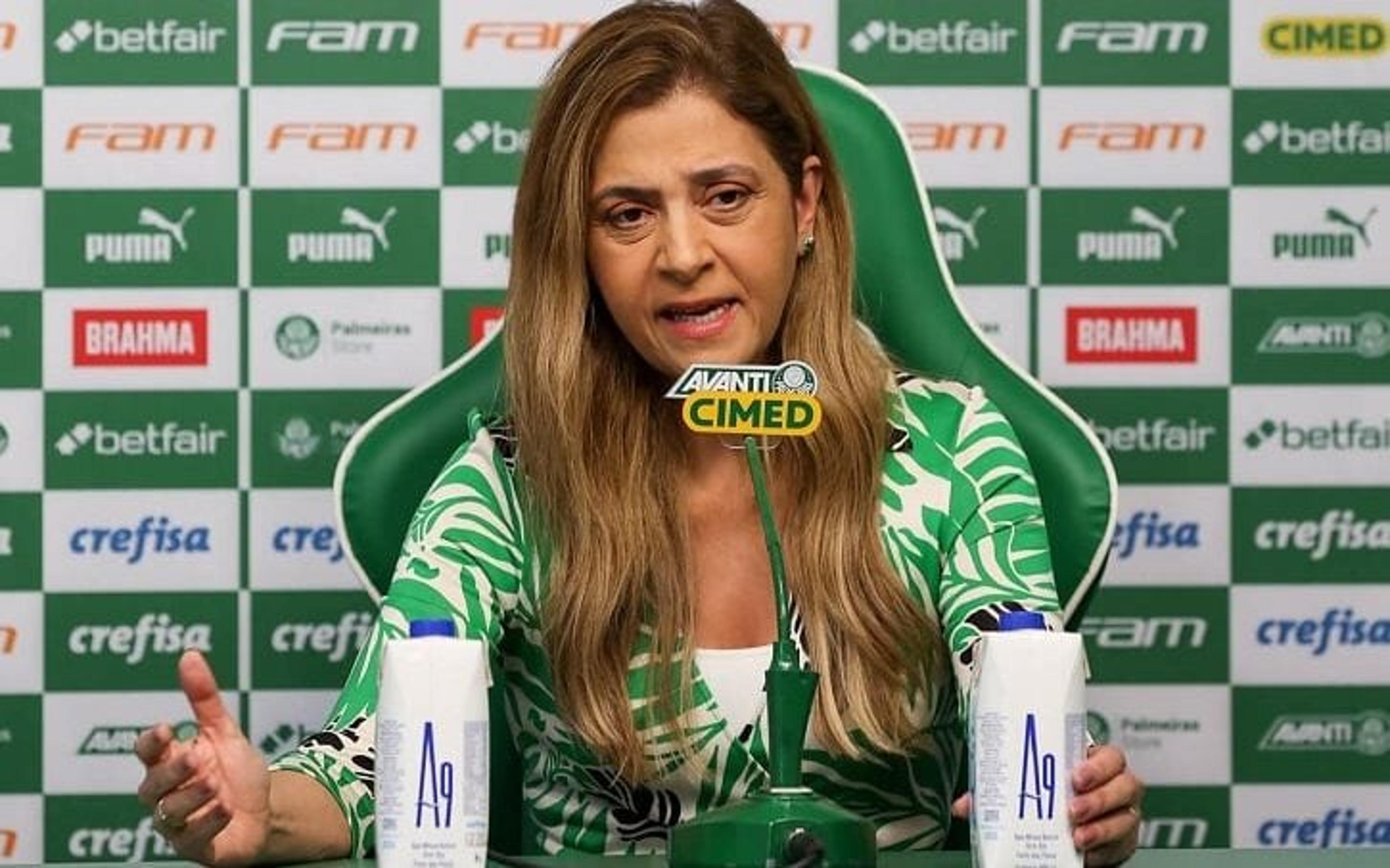 Não é o Palmeiras! Leila Pereira revela que pai e irmãos torcem para outro gigante da Série A