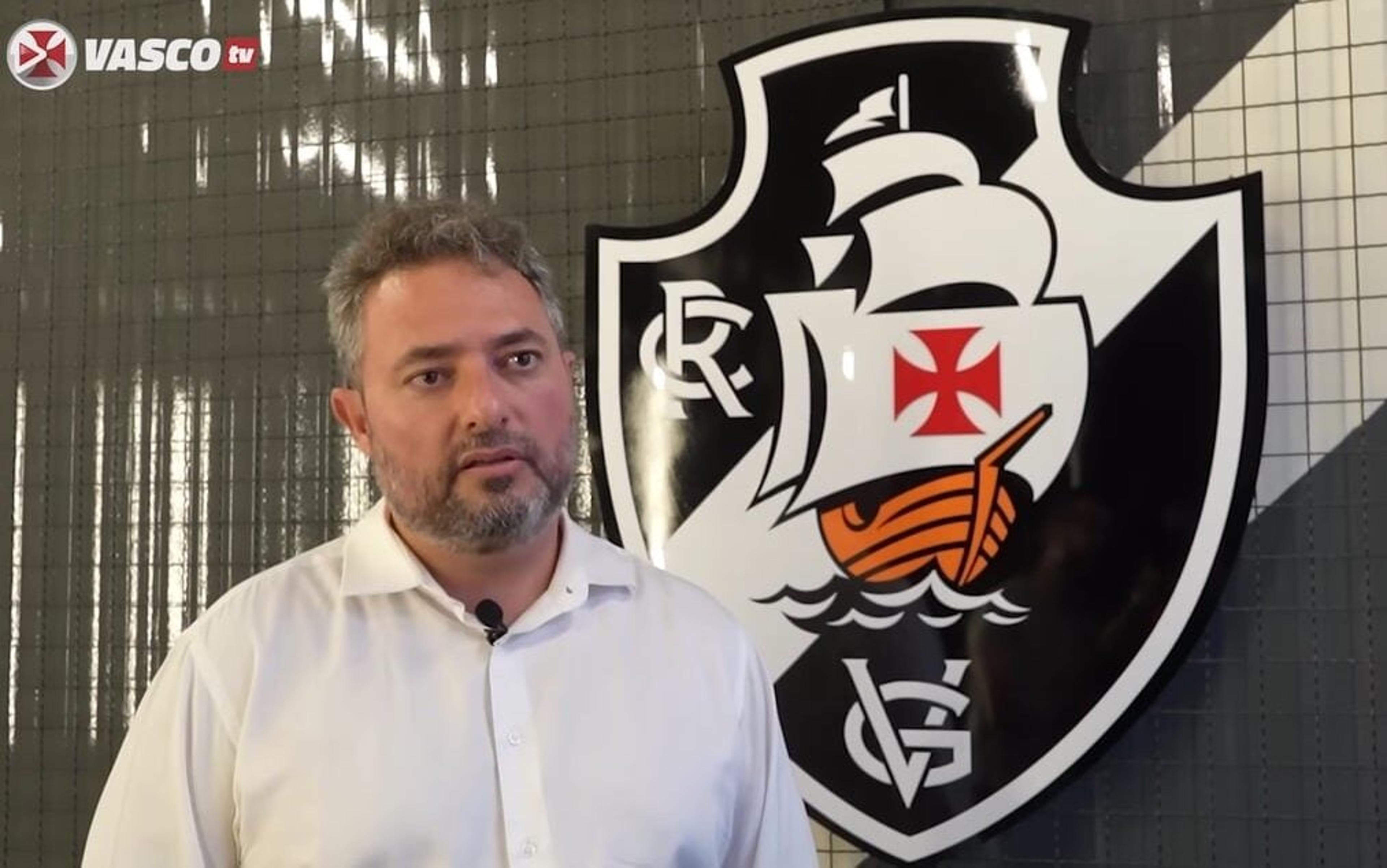 Eric Faria sugere que ídolo do Vasco assuma cargo de diretor de futebol: ‘Credibilidade’