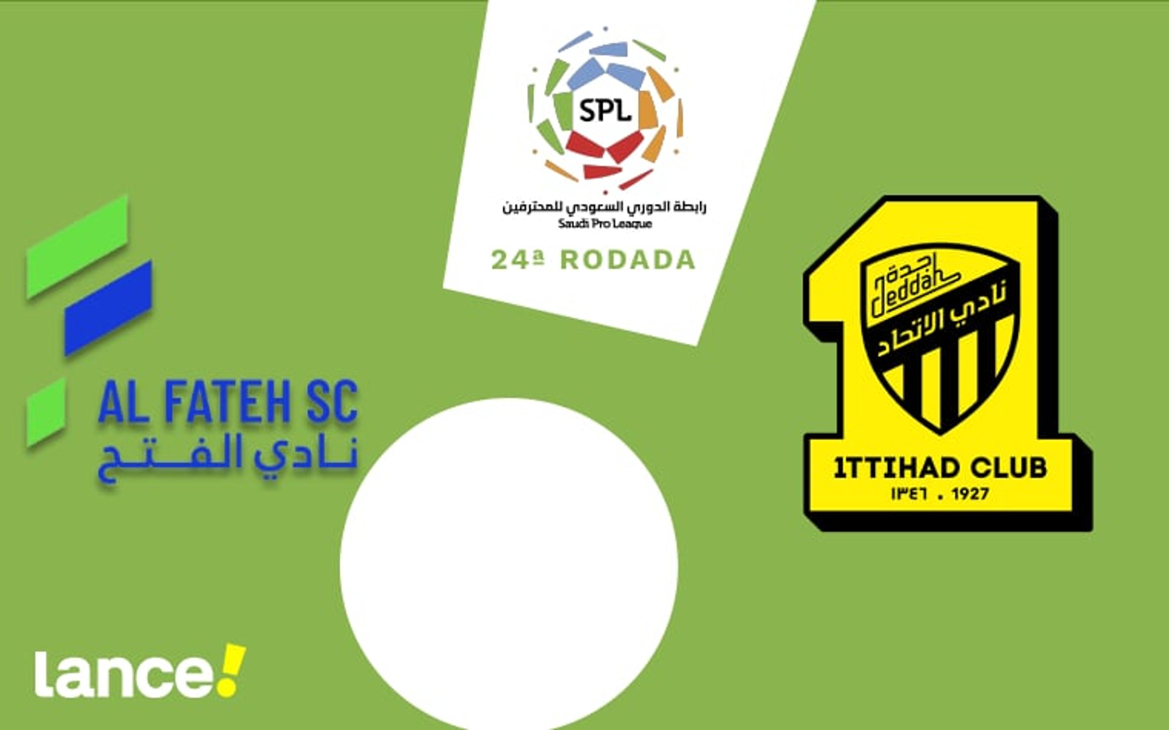 Al-Fateh x Al-Ittihad: onde assistir ao vivo, horário e prováveis escalações do jogo pelo Campeonato Saudita