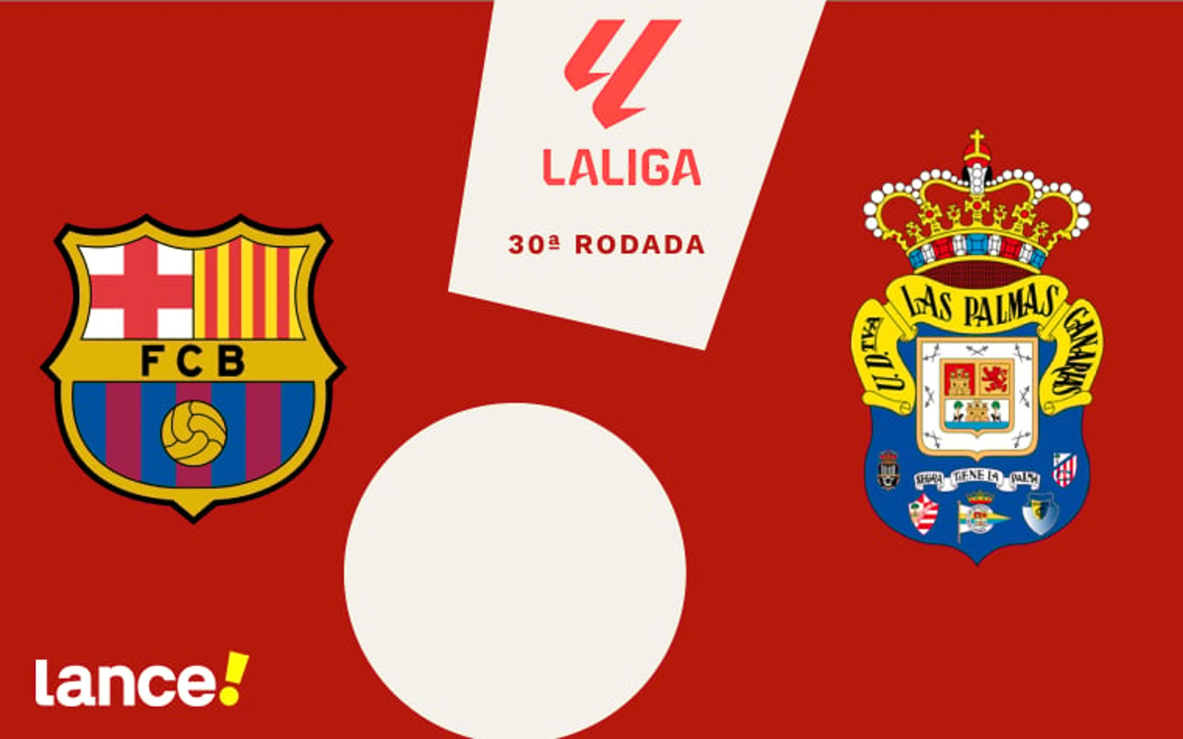 Barcelona x Las Palmas: onde assistir ao vivo, horário e prováveis escalações do jogo por La Liga