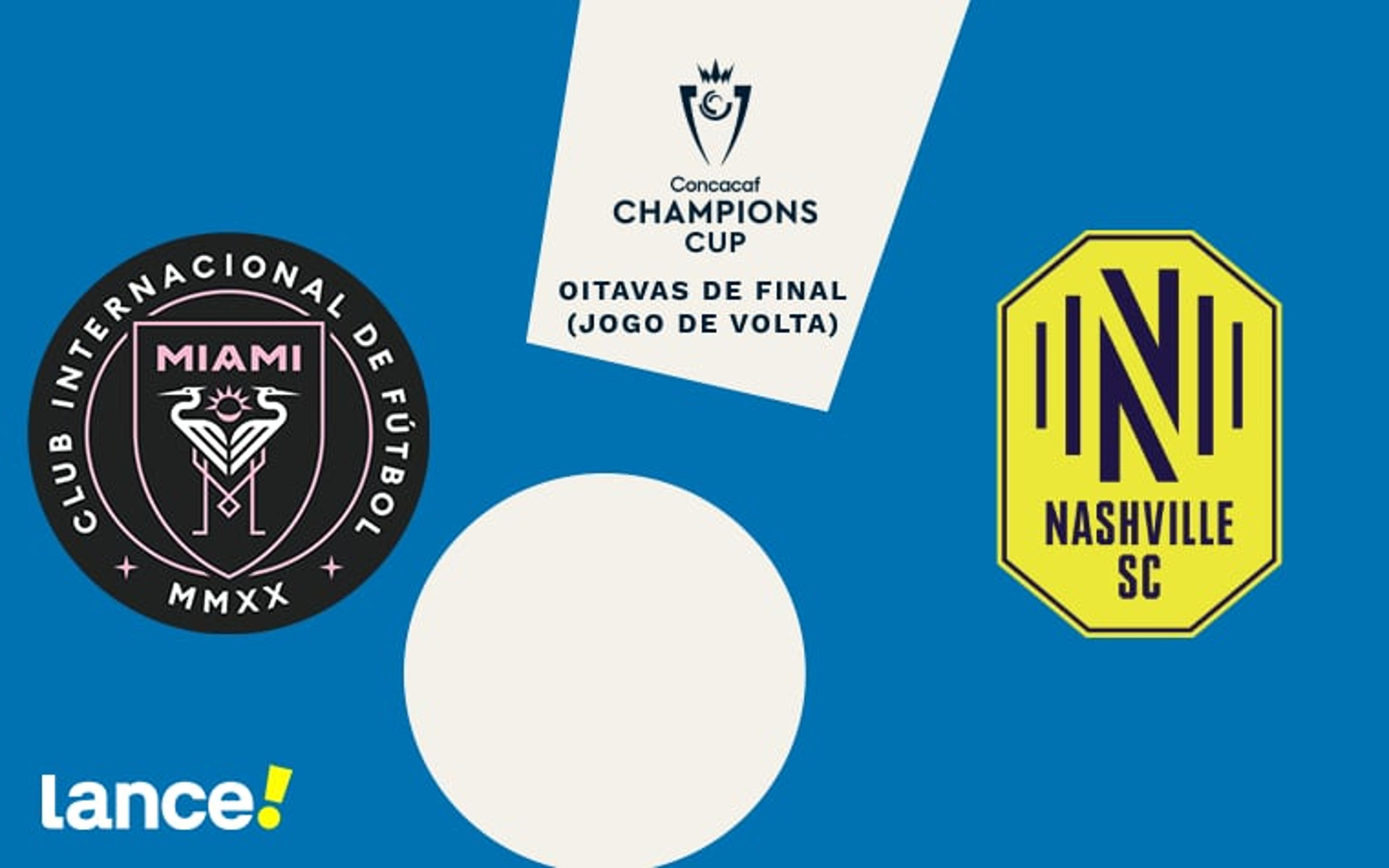 Inter Miami x Nashville SC: onde assistir ao vivo, horário e prováveis escalações pela Liga dos Campeões da Concacaf