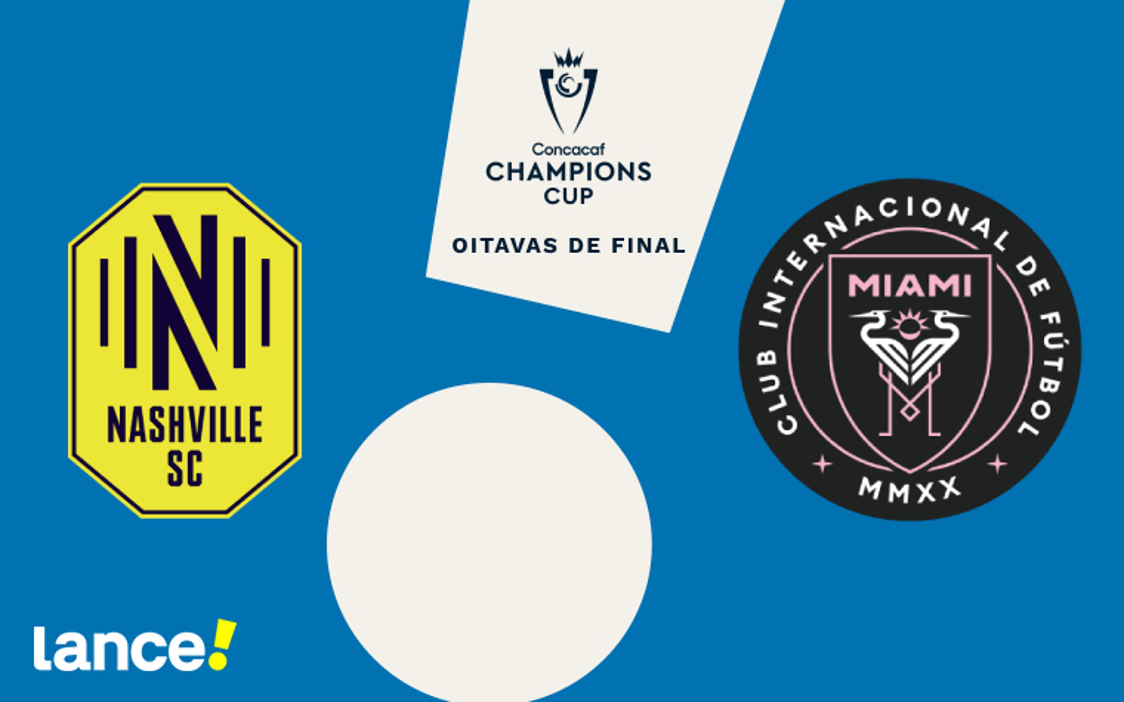 Nashville SC x Inter Miami: onde assistir ao vivo, horário e prováveis escalações do jogo pela Liga dos Campeões da Concacaf