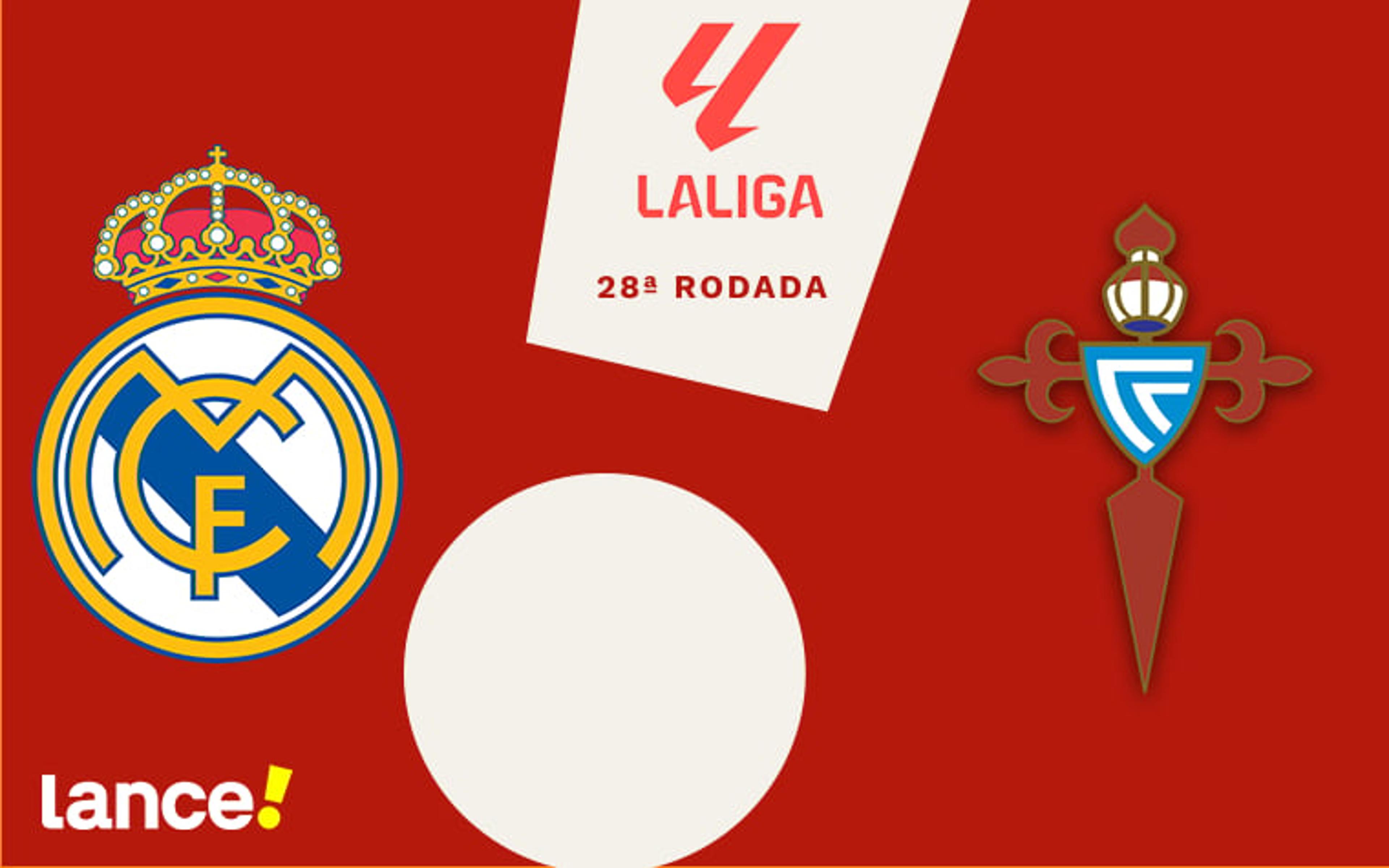 Real Madrid x Celta de Vigo: onde assistir ao vivo, horário e prováveis escalações do jogo pela La Liga