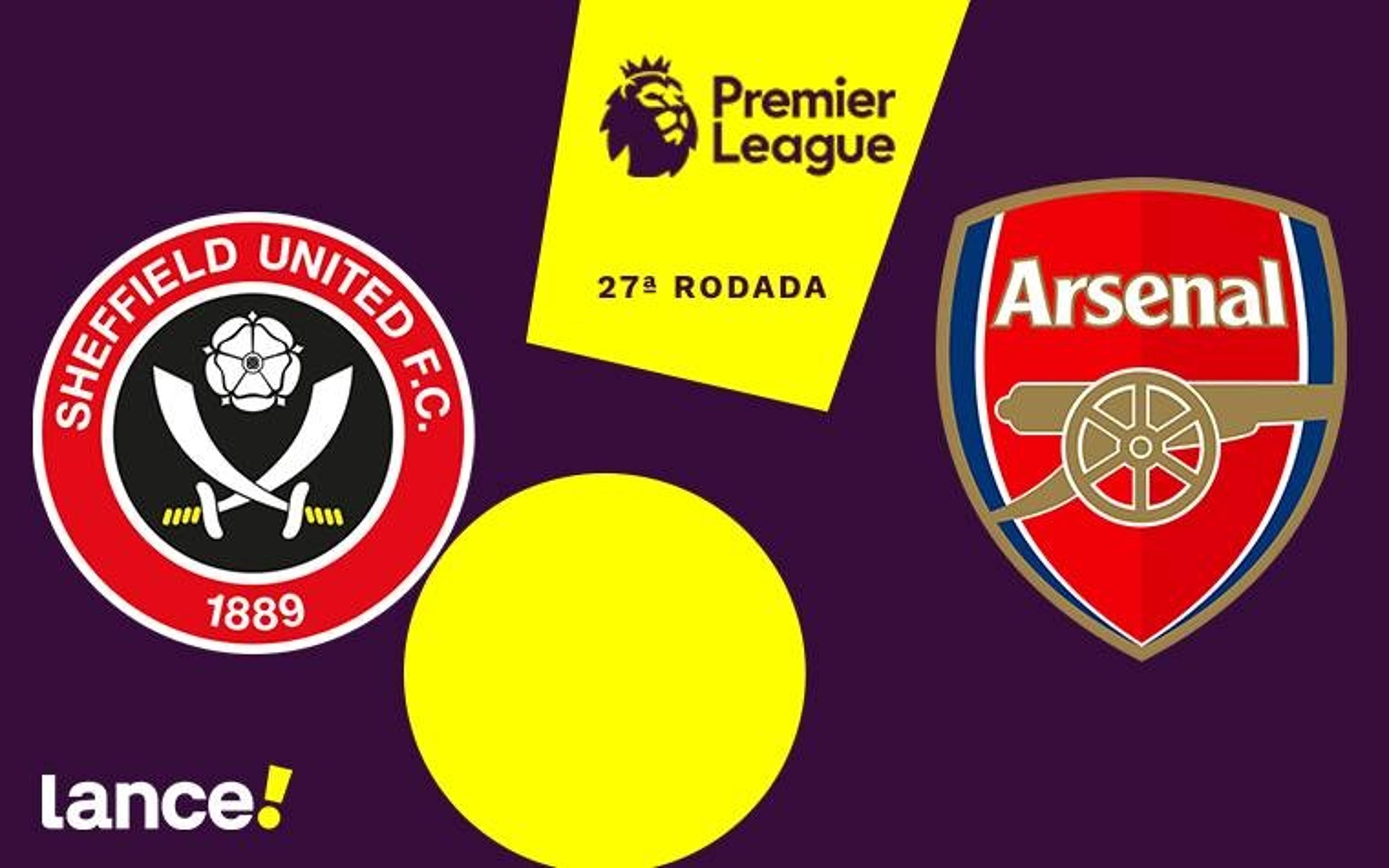 Sheffield United x Arsenal: onde assistir ao vivo, horário e prováveis escalações do jogo pela Premier League