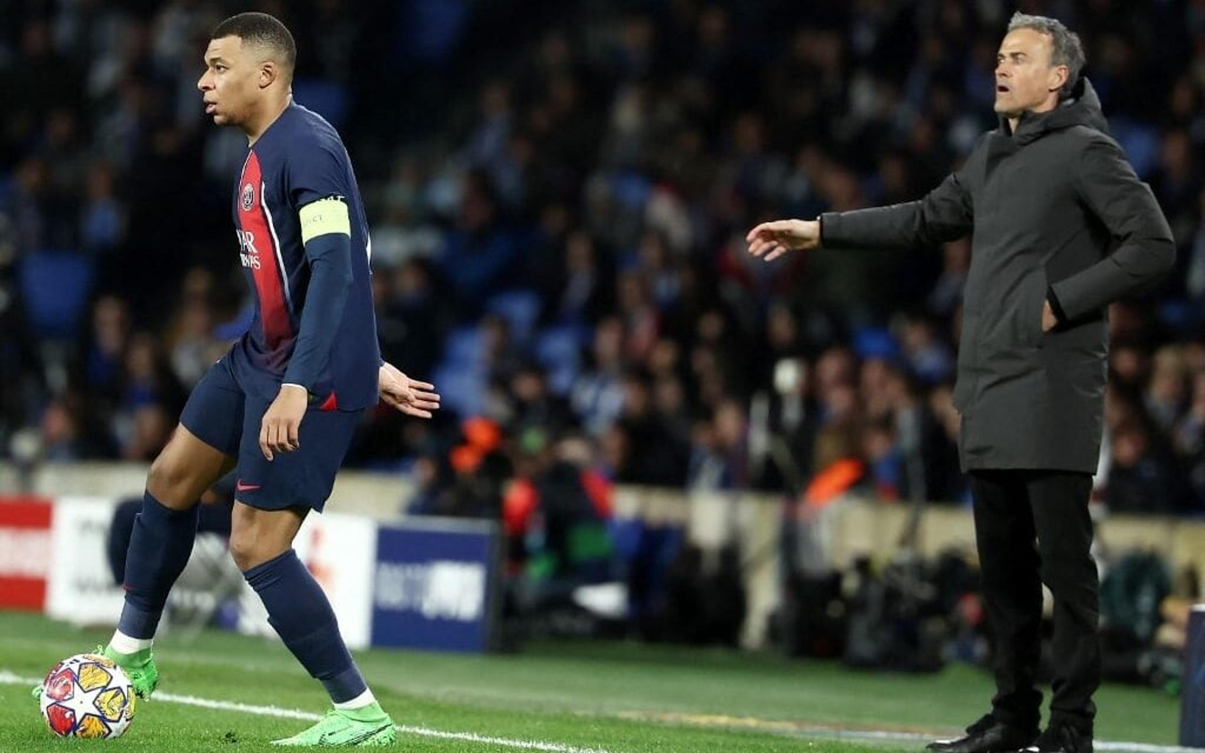 Agentes de Mbappé entram em rota de colisão com o PSG por substituição de Luis Enrique