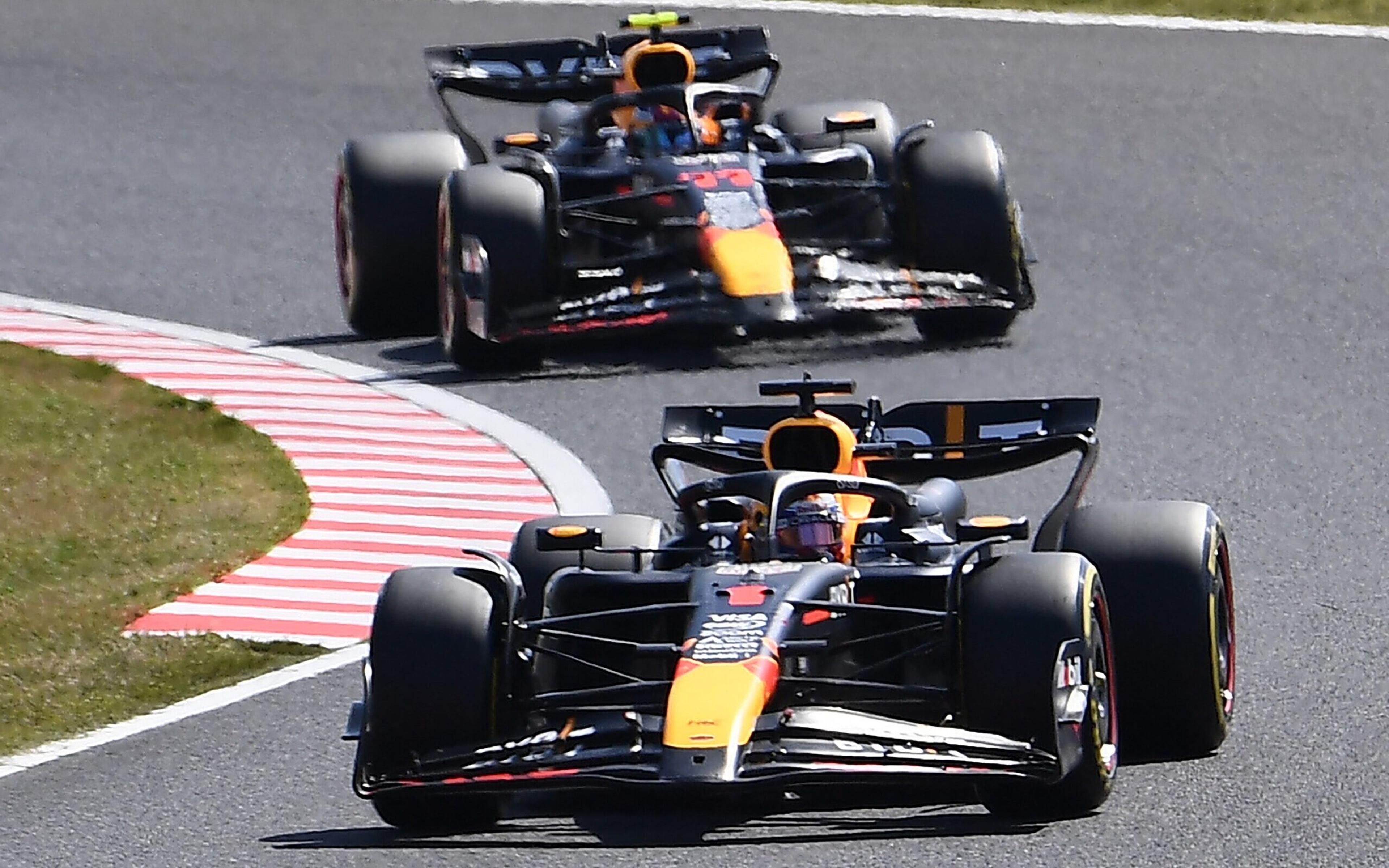 Red Bull exalta recuperação com dobradinha de Verstappen e Pérez no Japão: ‘Ótimo’