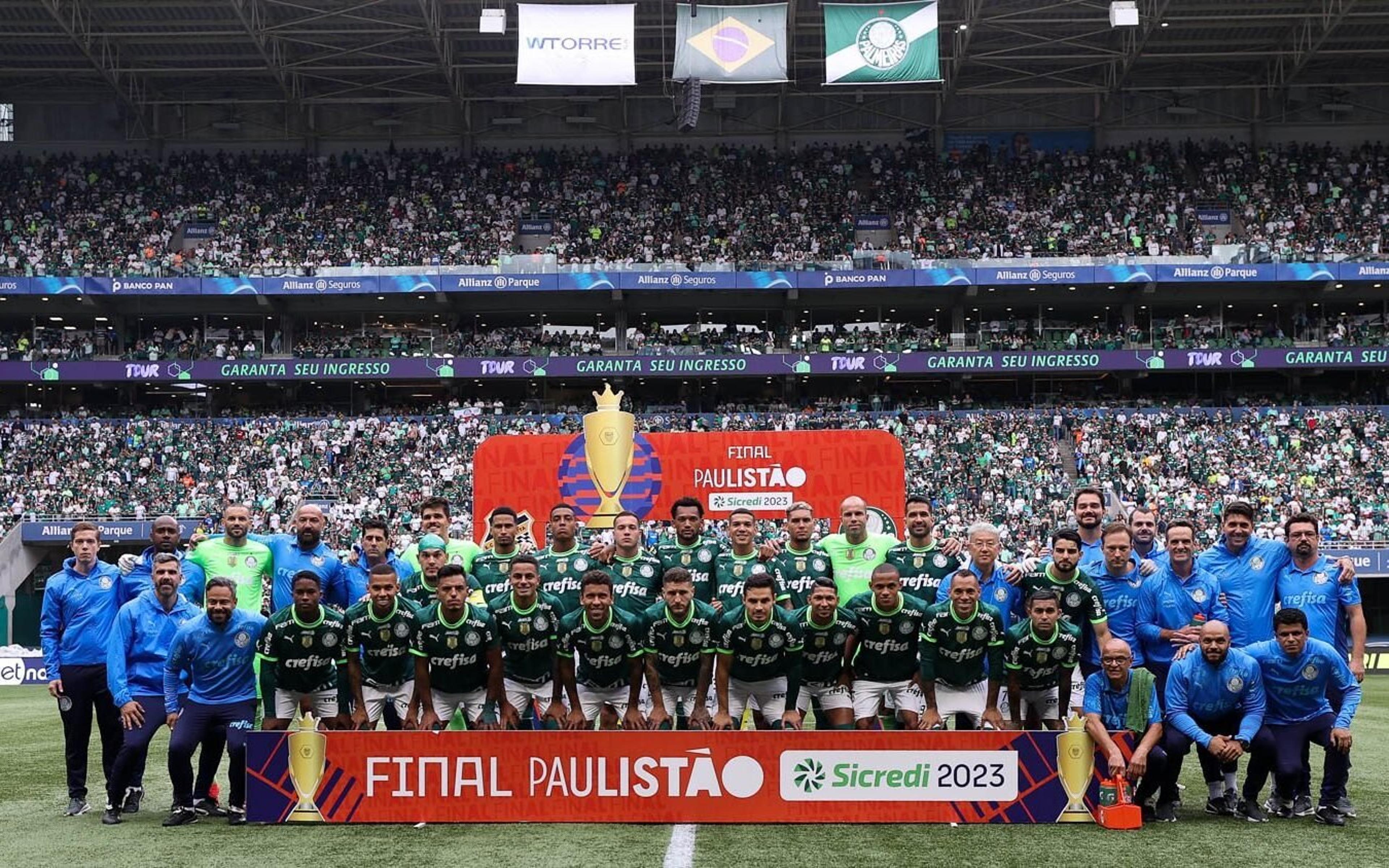 Além do tricampeonato, título paulista pode fazer Palmeiras bater outra marca dos anos 30