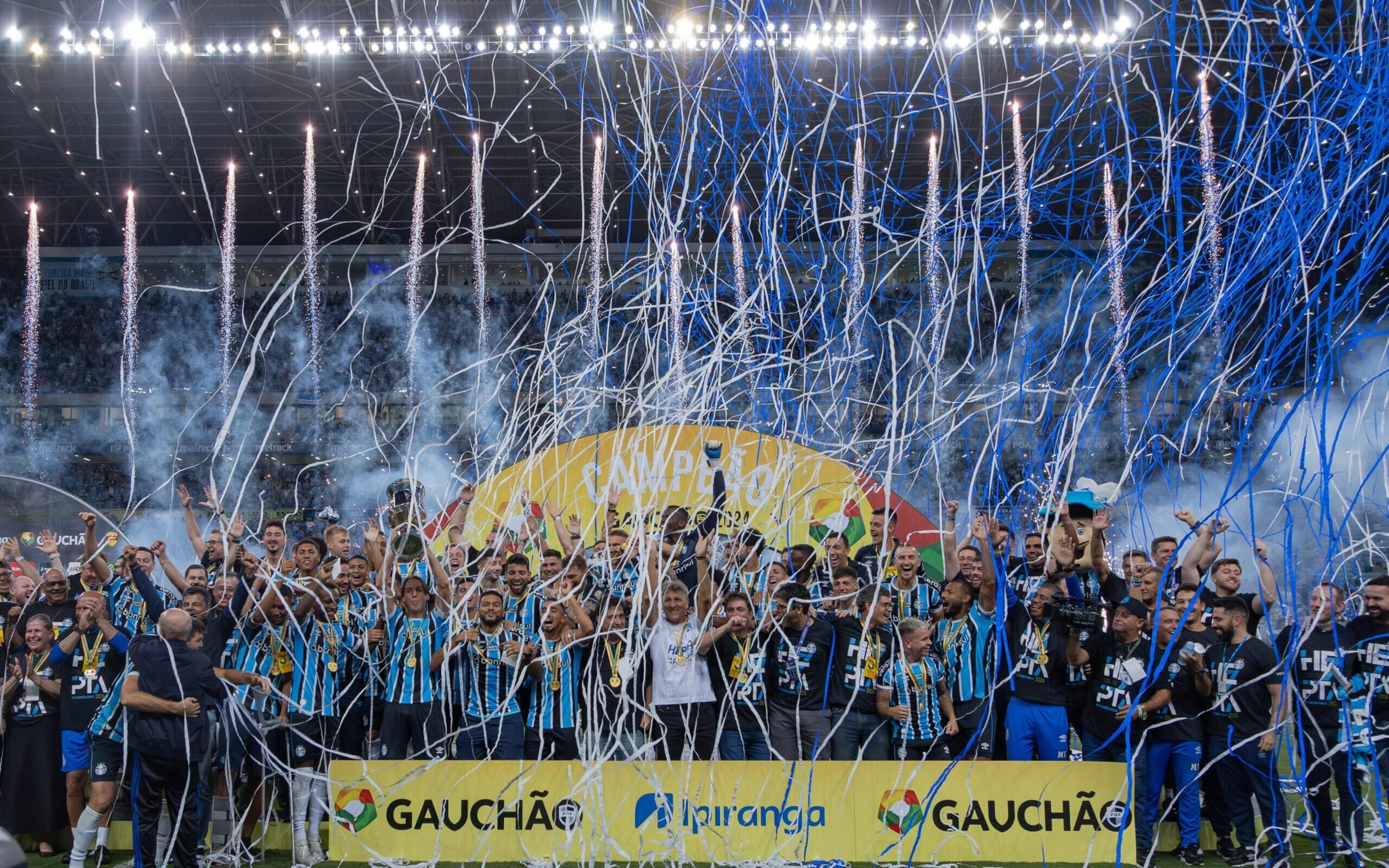 Grêmio vence o Juventude de virada e conquista o hepta do Gauchão