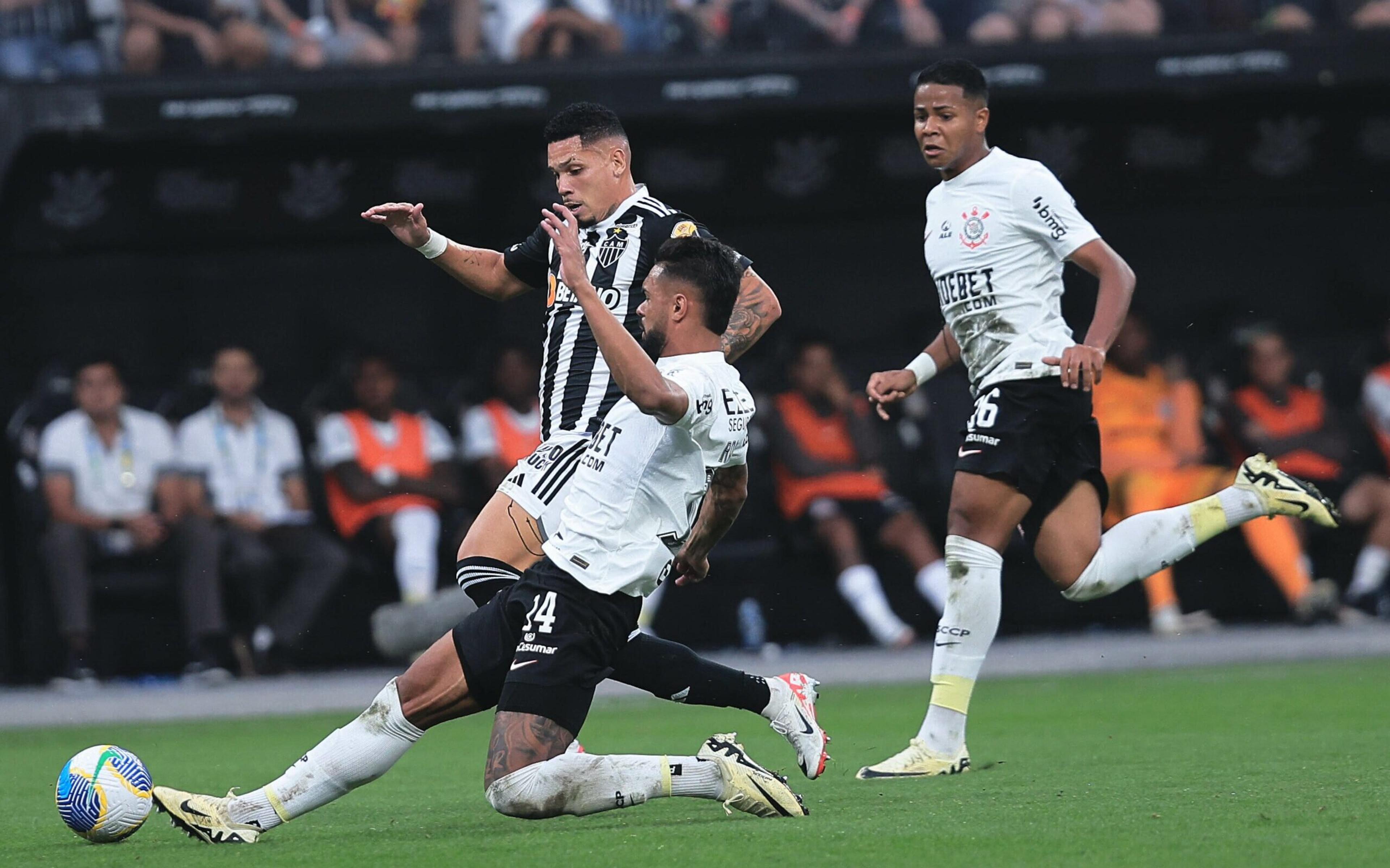 Veja os melhores momentos do empate entre Corinthians e Atlético-MG