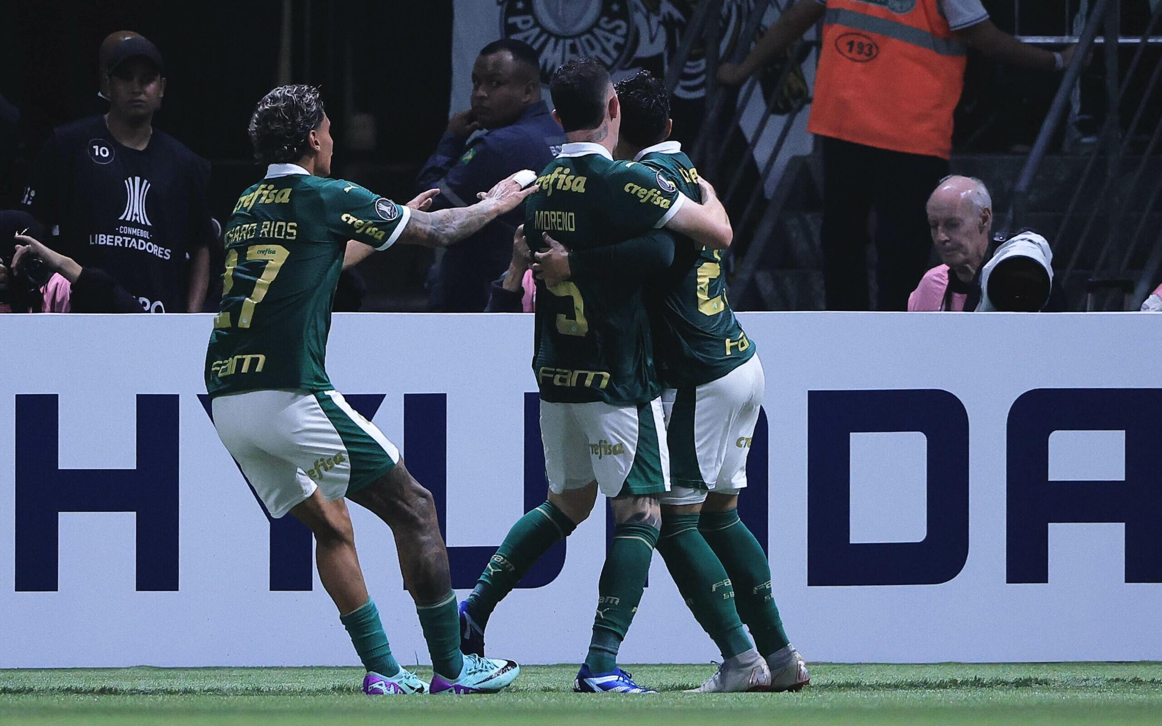 VÍDEO: Veja os melhores momentos da vitória do Palmeiras sobre o Liverpool-URU na Libertadores