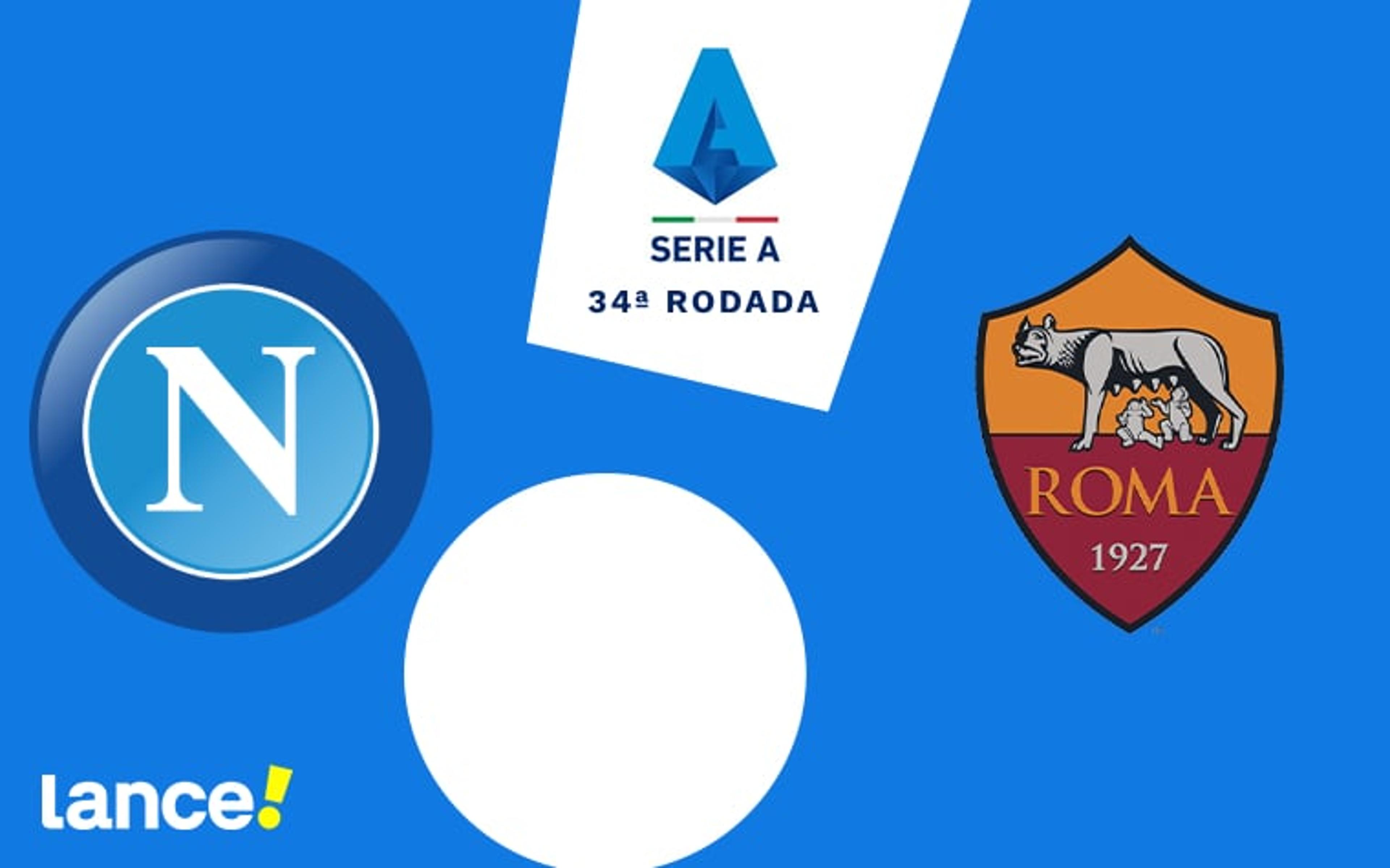 Napoli x Roma: onde assistir, horário e prováveis escalações da partida pelo Campeonato Italiano