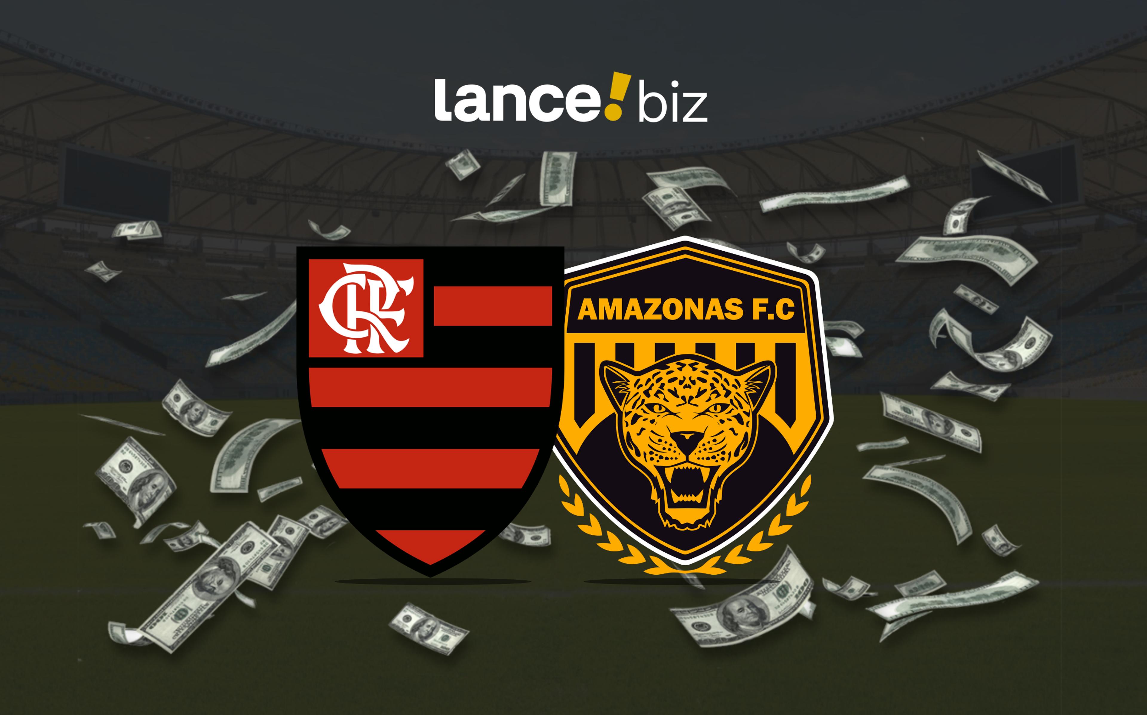 Qual o tamanho do abismo financeiro entre Flamengo e Amazonas?