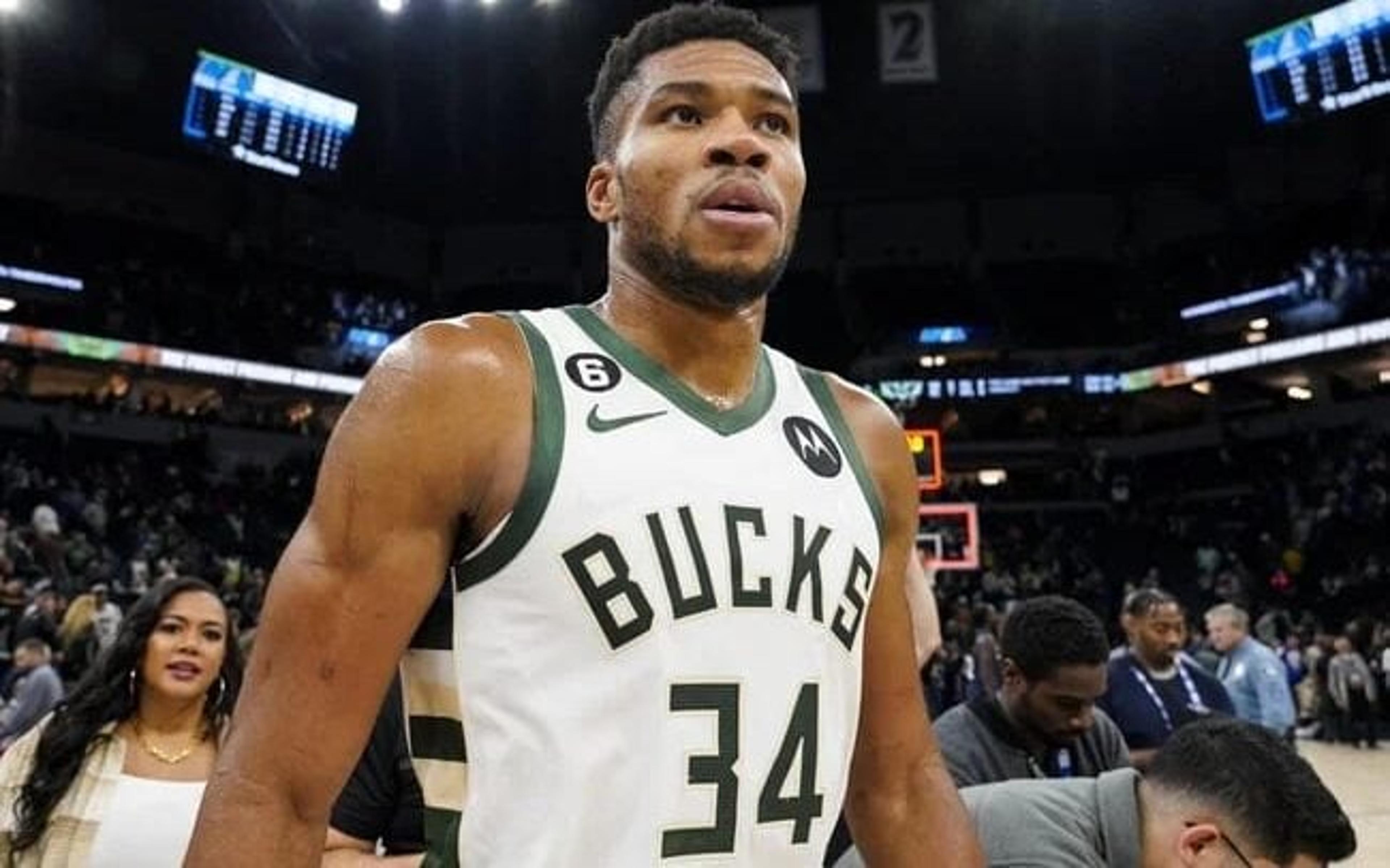 Antetokoumpo, do Bucks, está fora do jogo contra o Pacers, diz jornalista