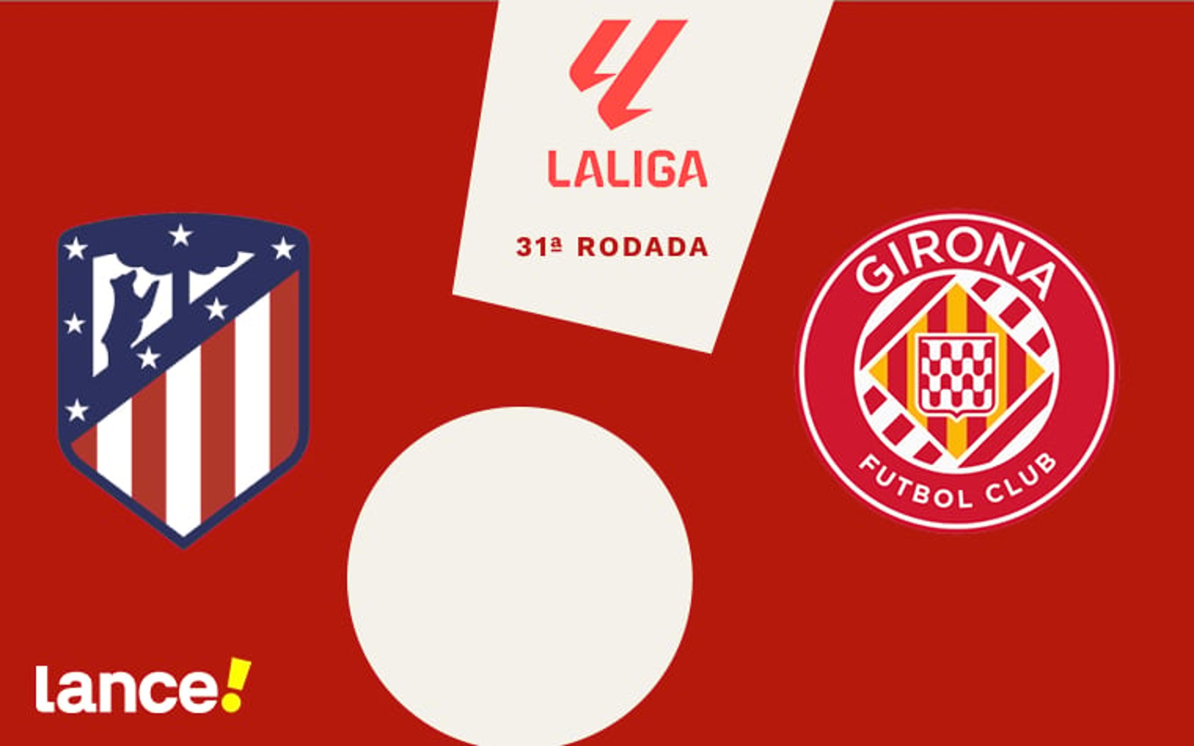 Atlético de Madrid x Girona: onde assistir, horário e prováveis escalações da partida pela La Liga