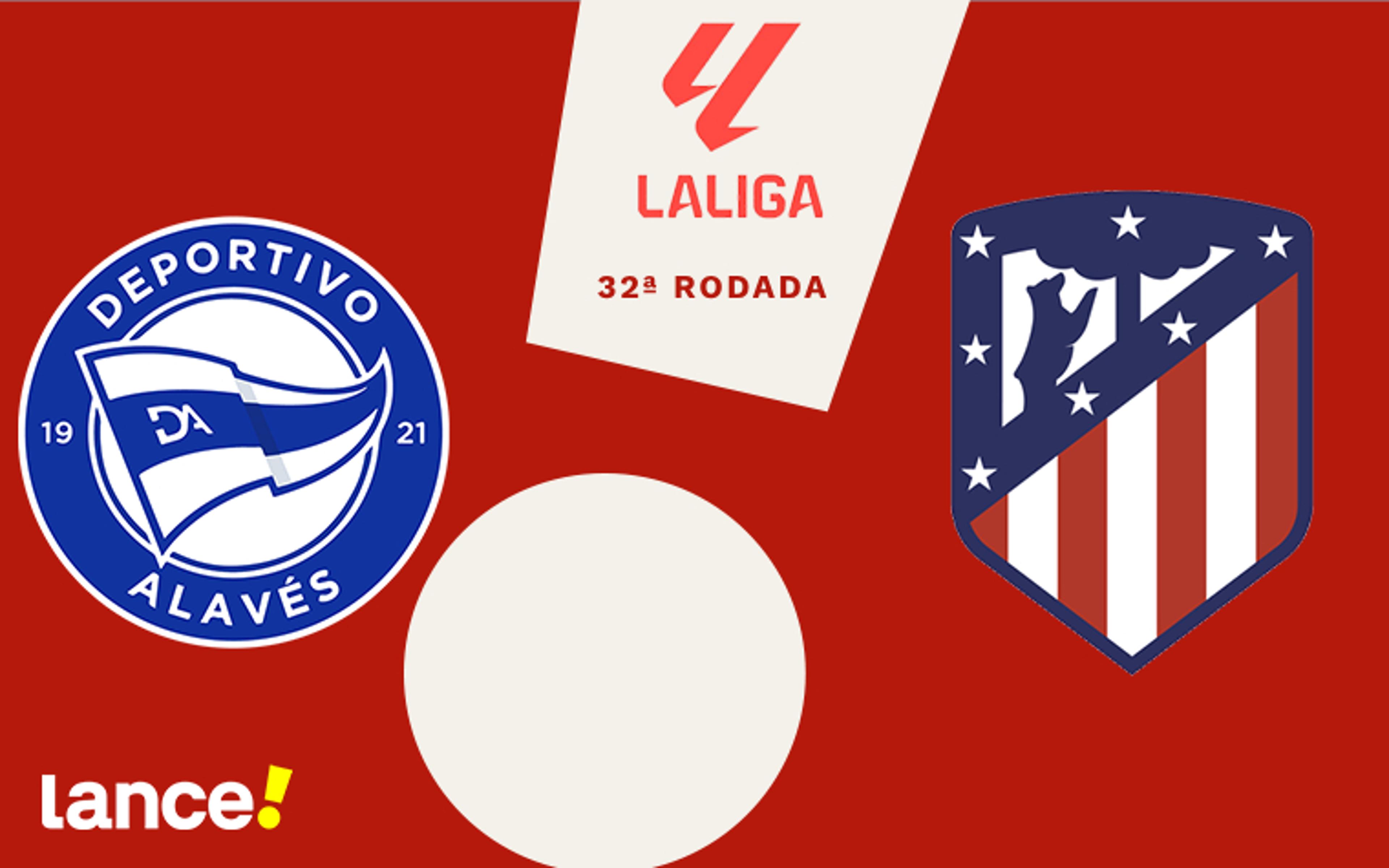 Alavés x Atlético de Madrid: onde assistir, horário e prováveis escalações da partida pela La Liga