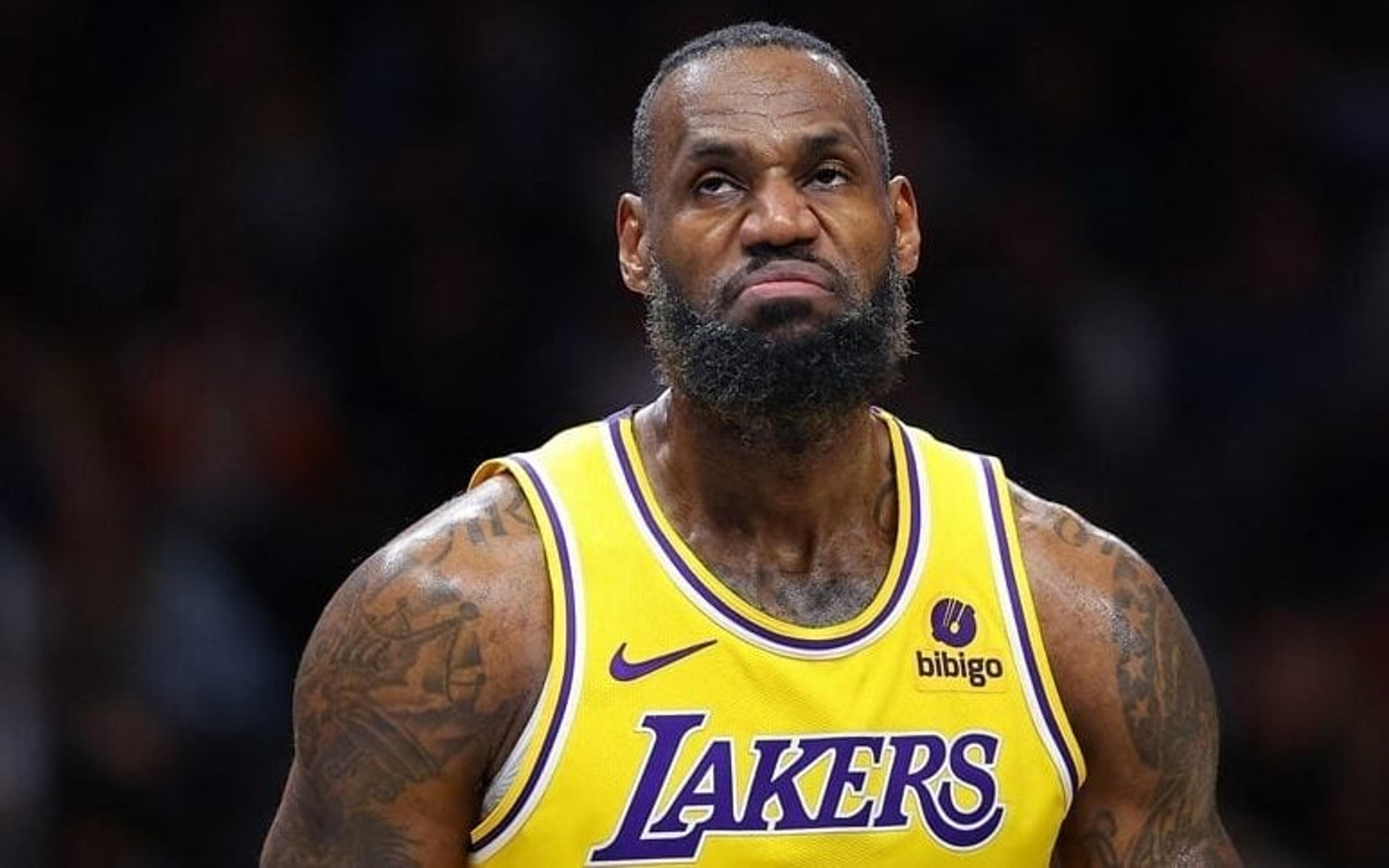 Dois times são apontados como favoritos na ‘briga’ por LeBron James depois da eliminação dos Lakers