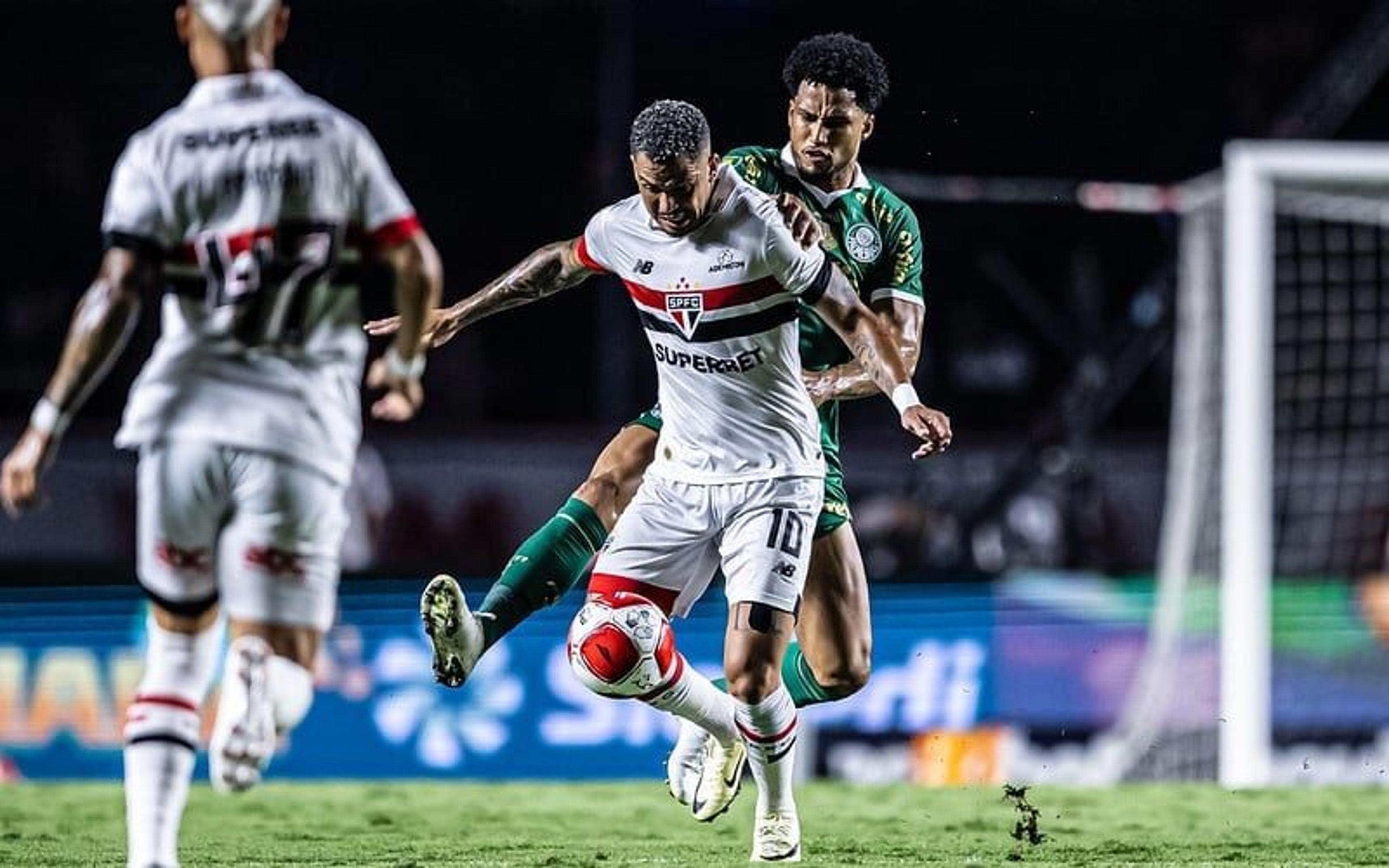 São Paulo x Palmeiras: onde assistir ao vivo, horário e escalações do jogo pelo Brasileirão