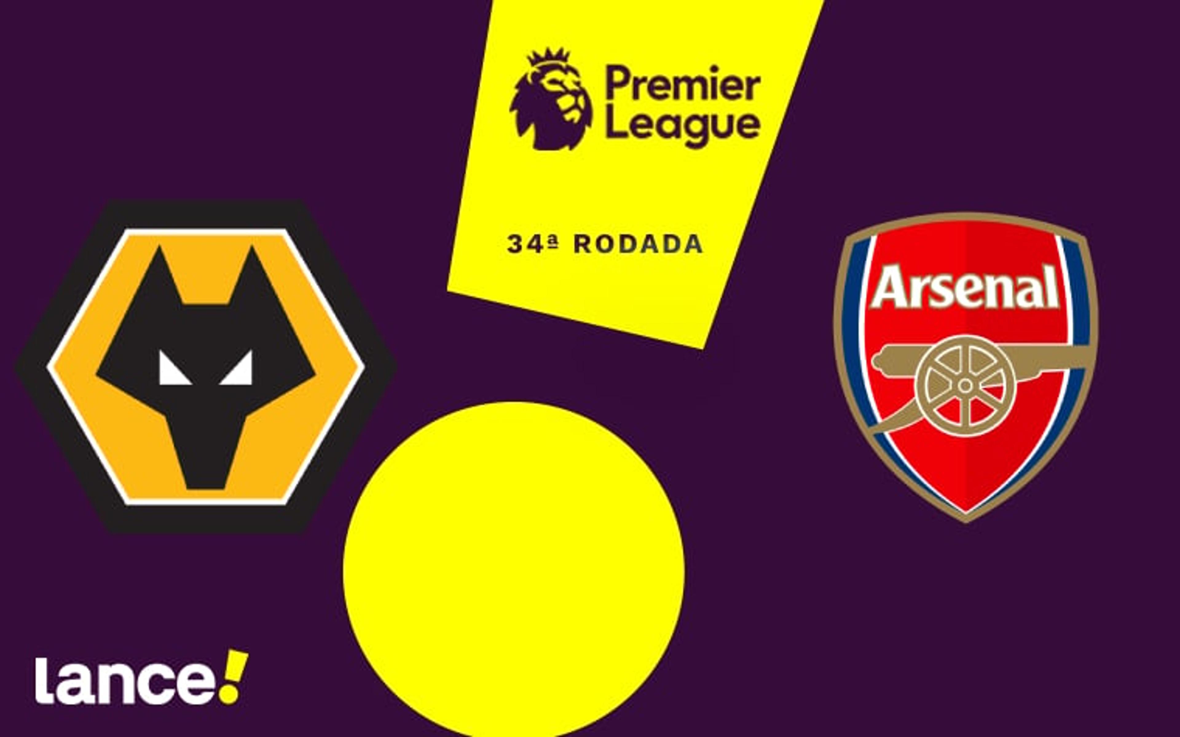 Wolverhampton x Arsenal: onde assistir, horário e prováveis escalações da partida pela Premier League