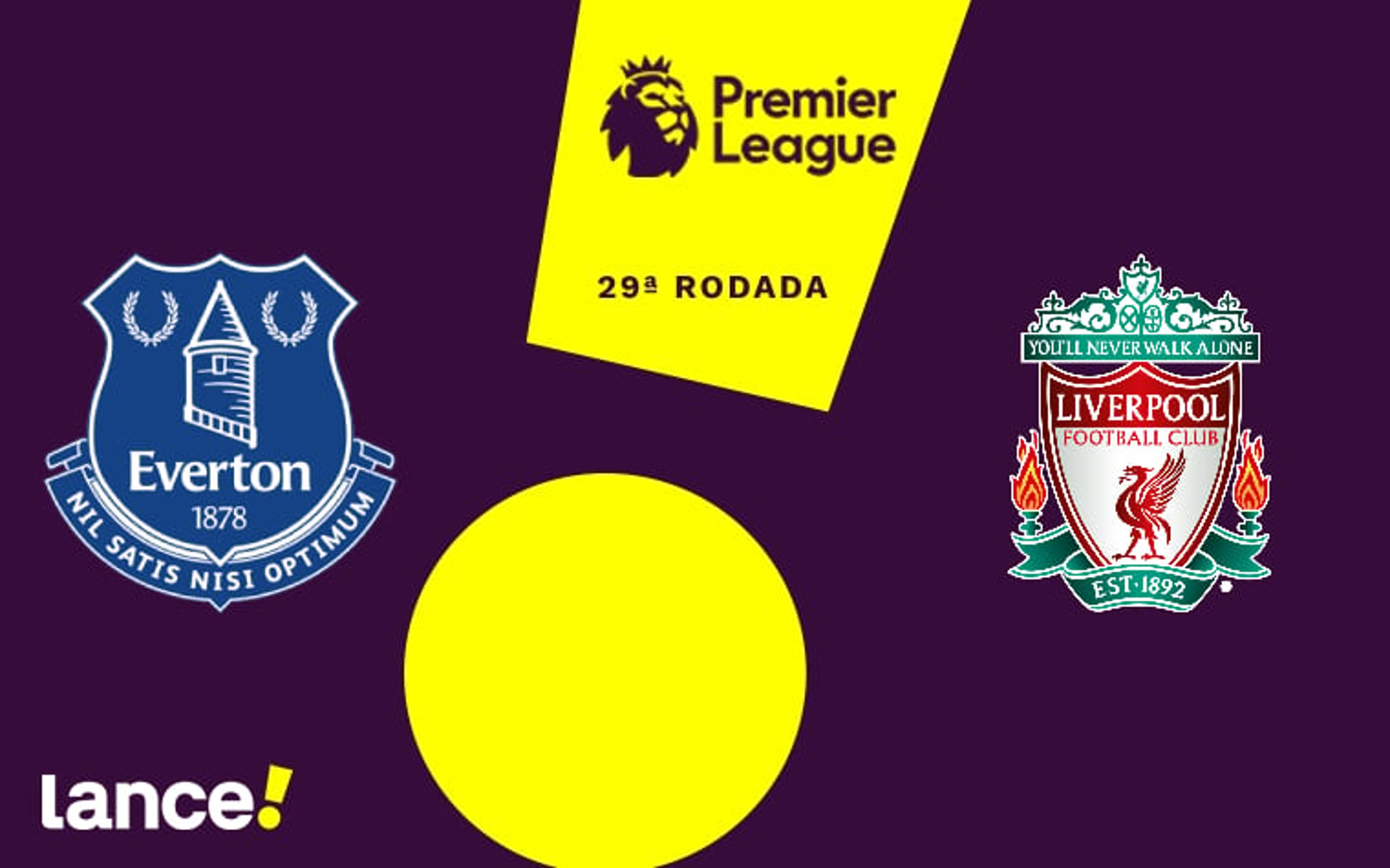 Everton x Liverpool: onde assistir, horário e prováveis escalações da partida pela Premier League