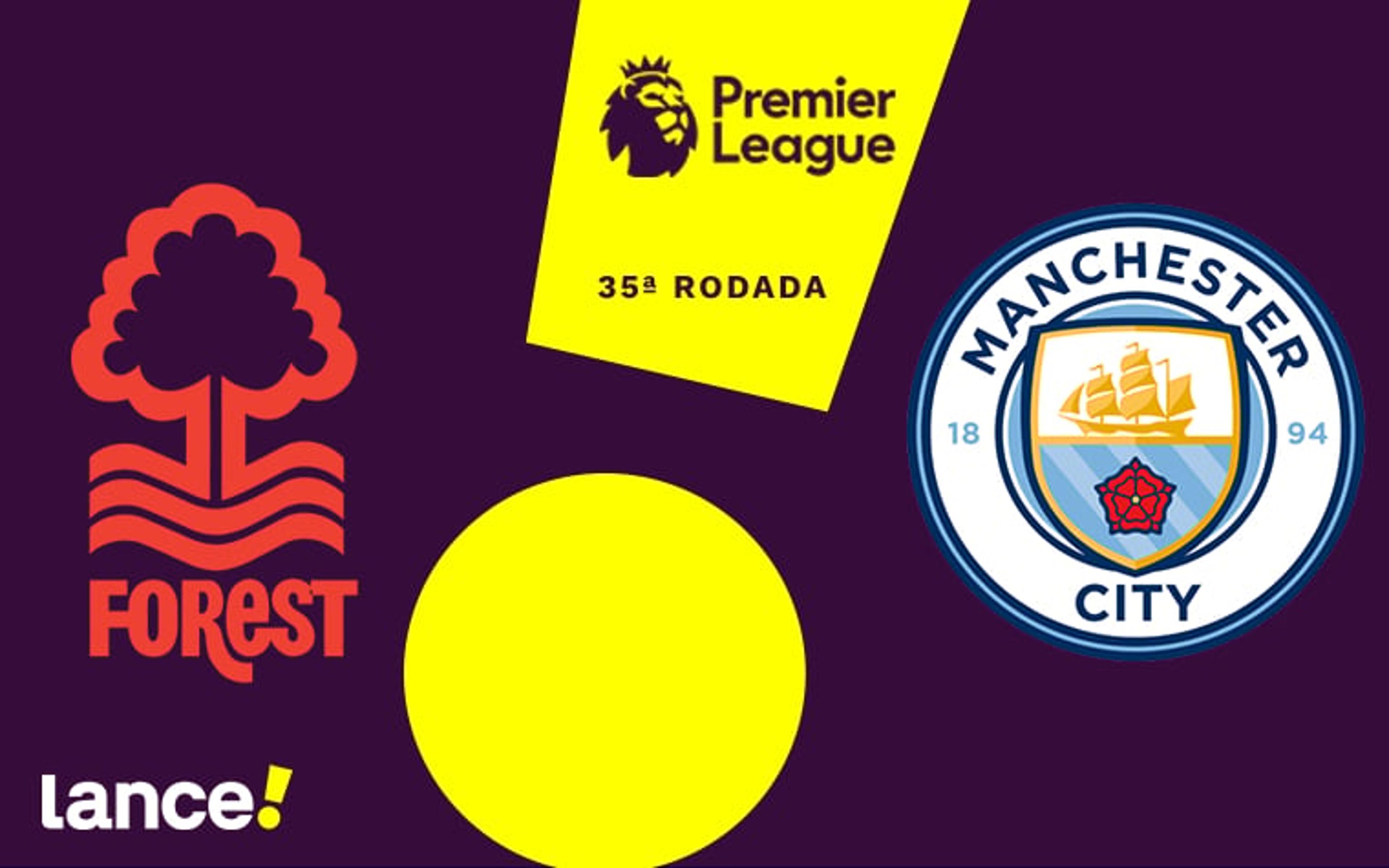 Nottingham Forest x Manchester City: onde assistir, horário e prováveis escalações da partida pela Premier League