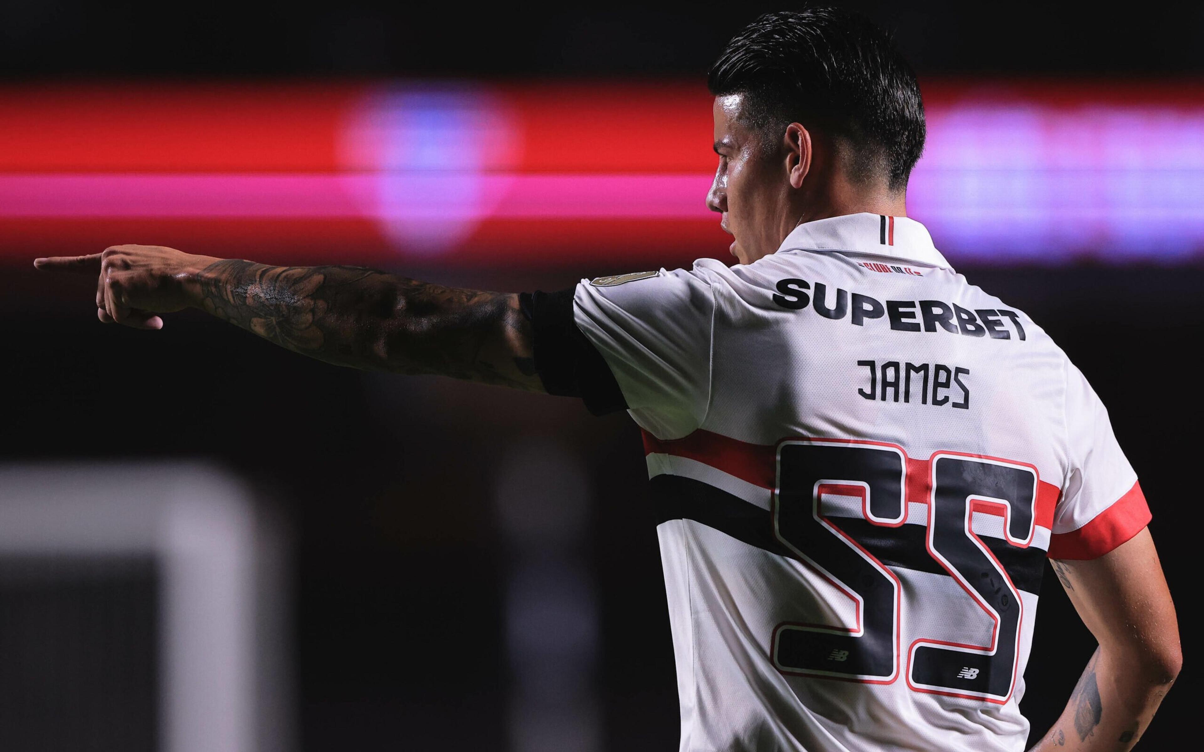 Reunião com Carpini surte efeito, e James completa feito quase inédito pelo São Paulo