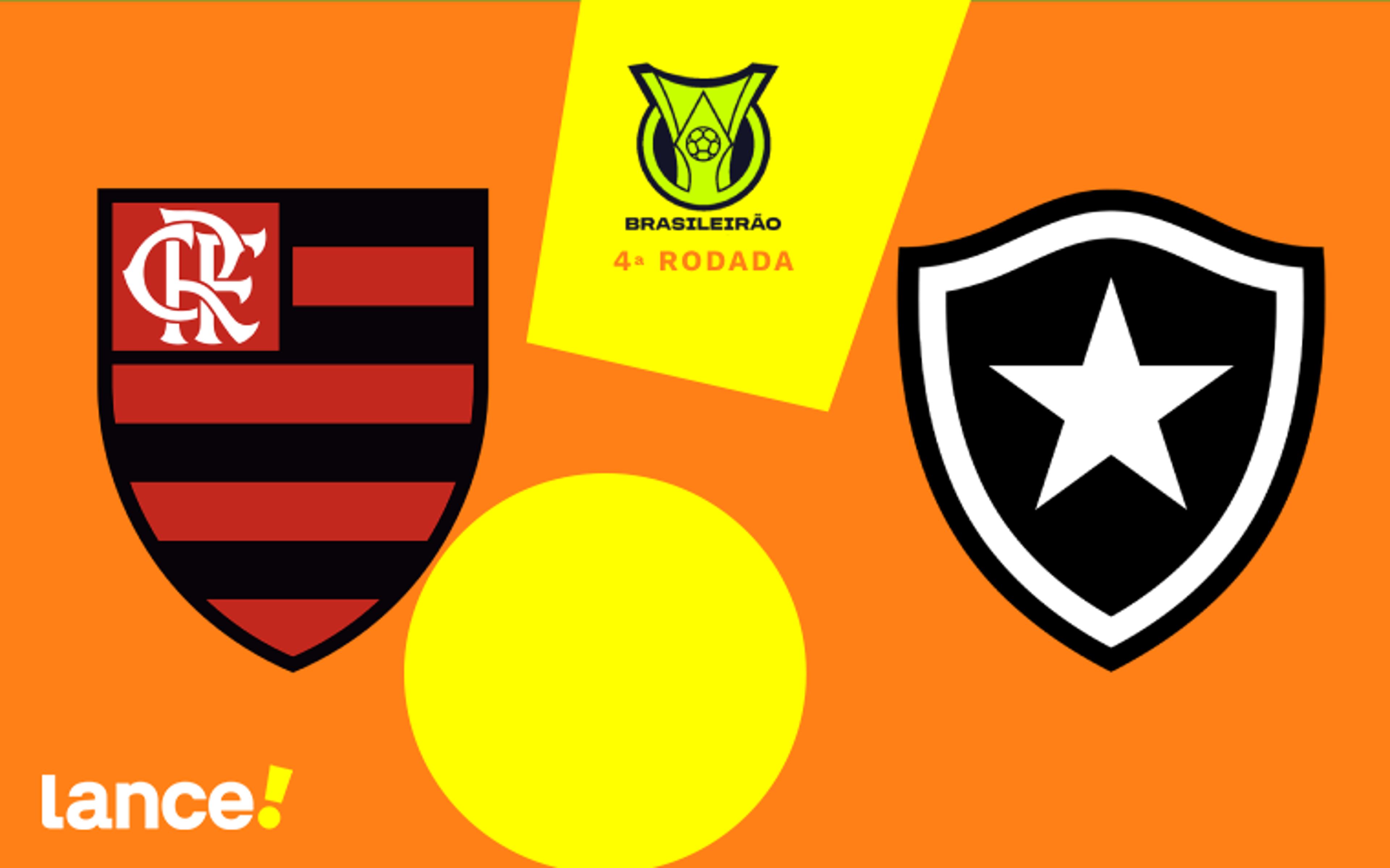 Flamengo x Botafogo: onde assistir, horário e escalações do jogo do Brasileirão