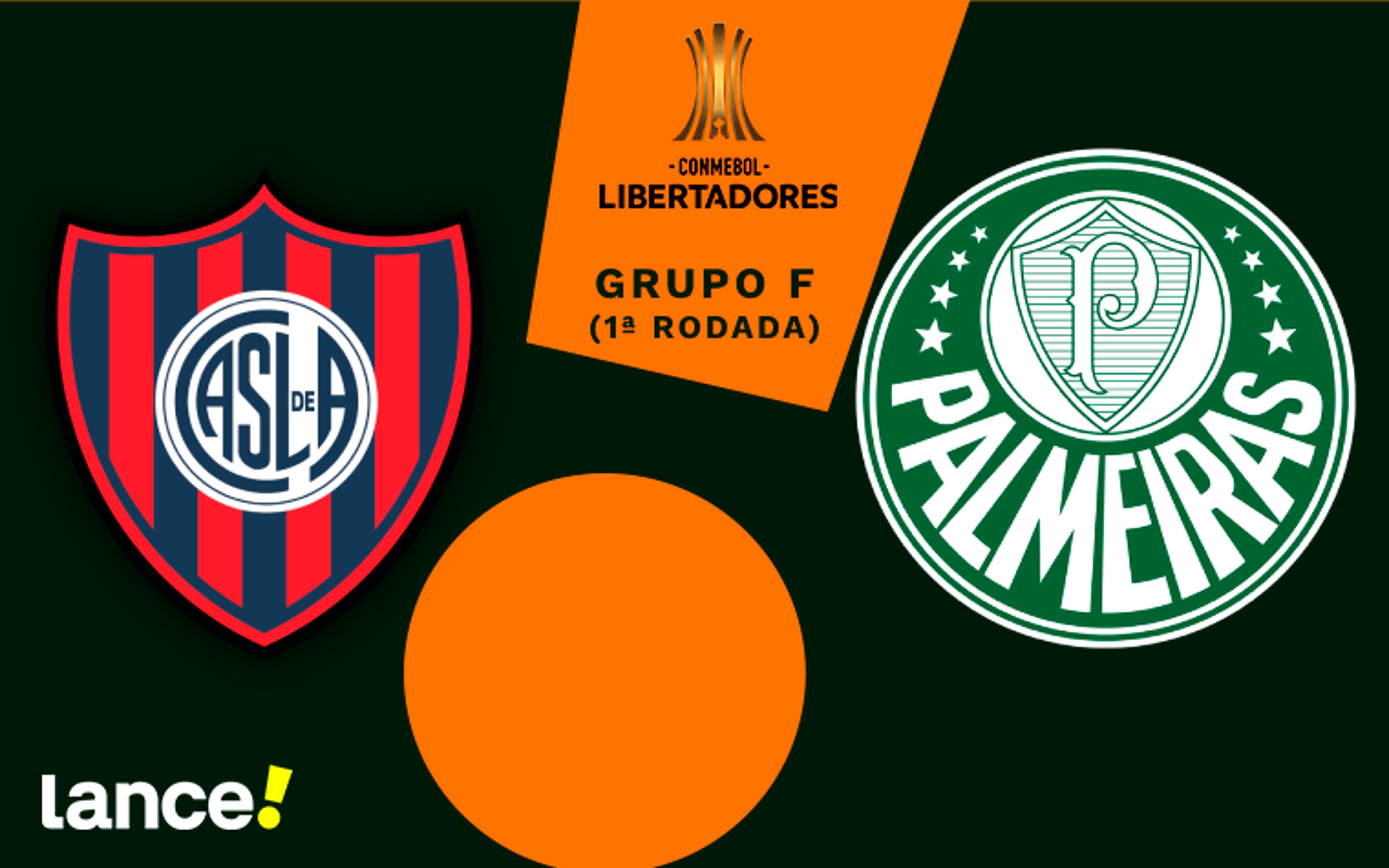 San Lorenzo x Palmeiras: onde assistir, horário e escalações pela Copa Libertadores