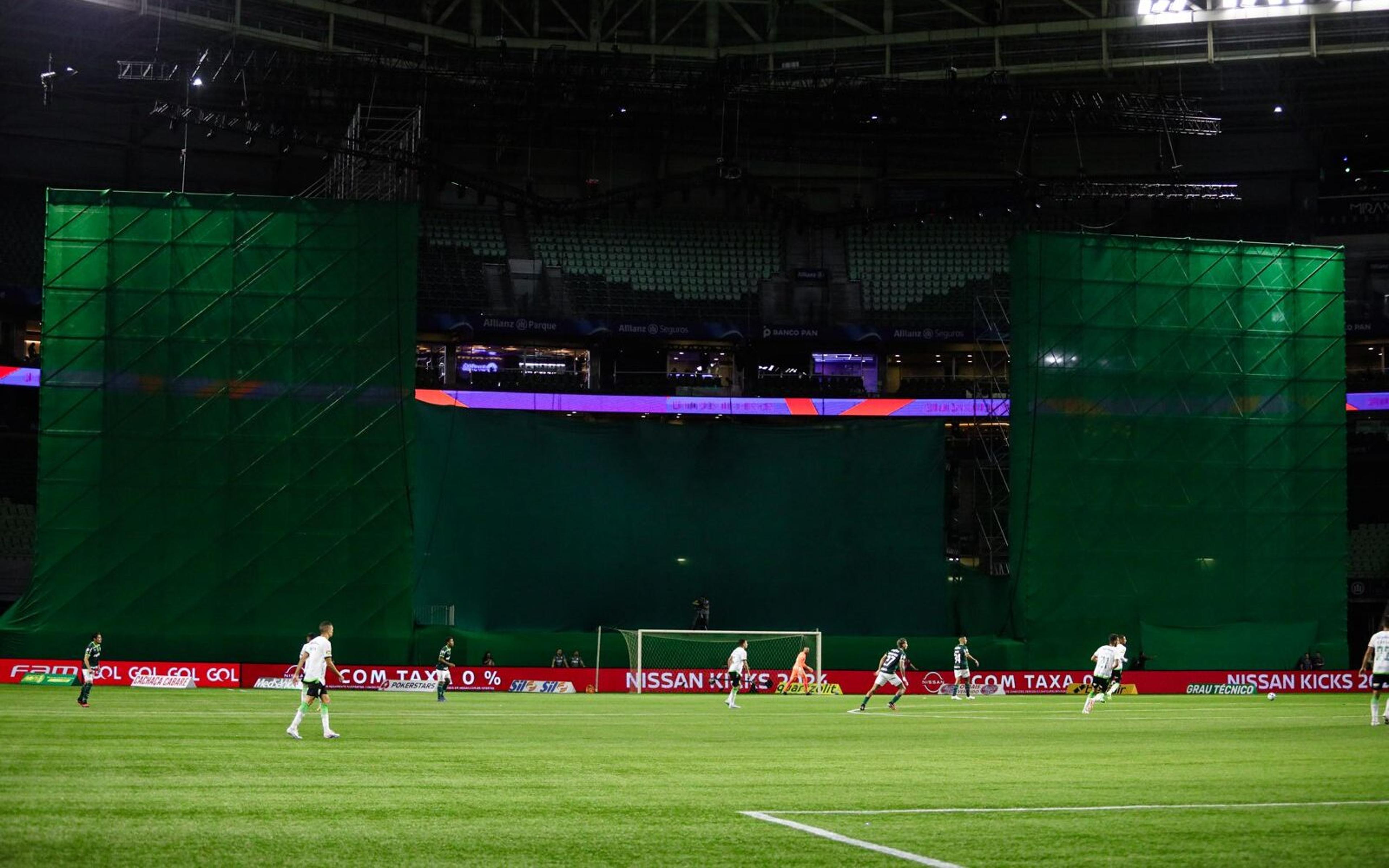 Por conta de show, Palmeiras não terá setor norte diante do Flamengo no Allianz Parque