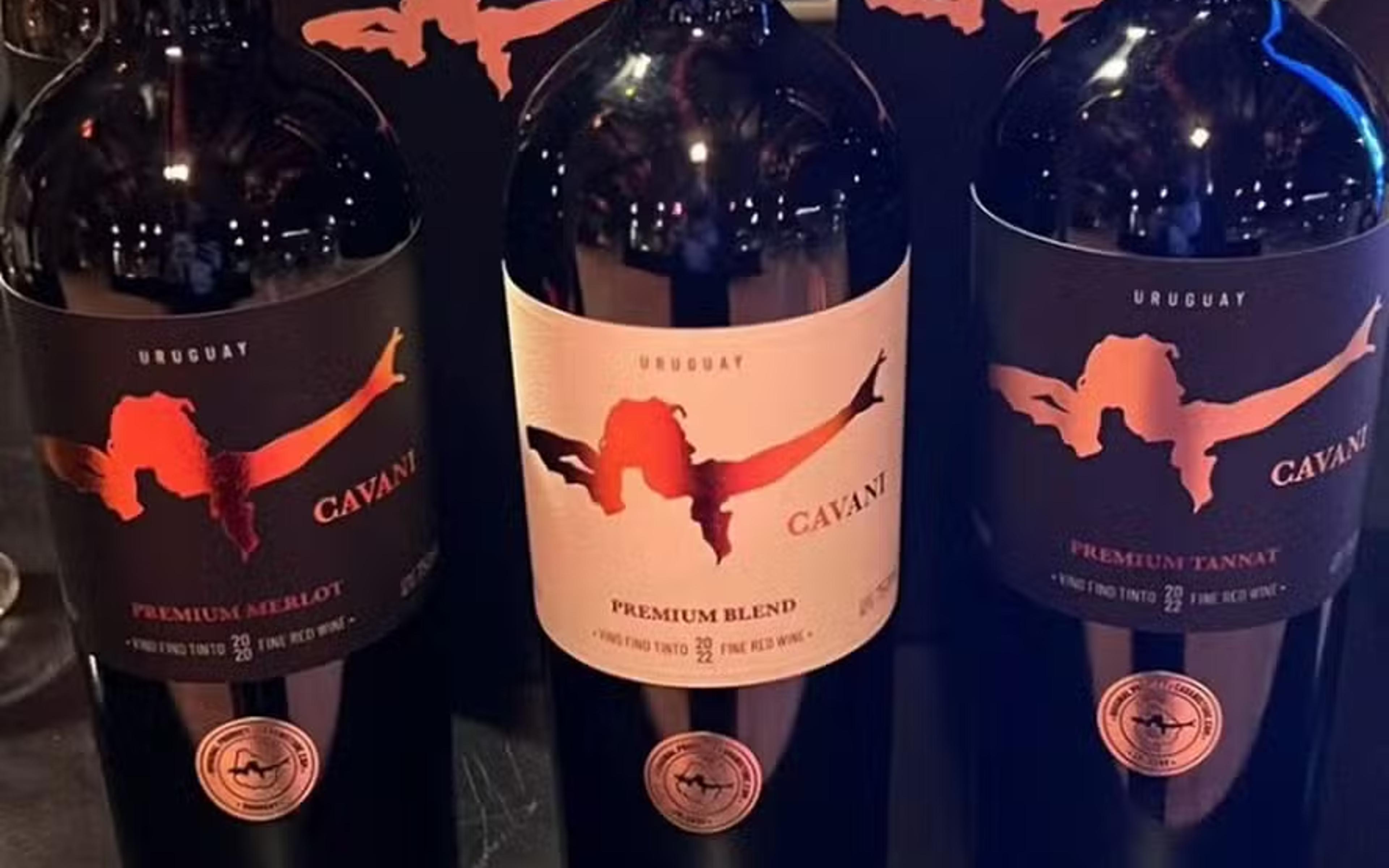 Cavani lança própria marca de vinhos finos no Uruguai