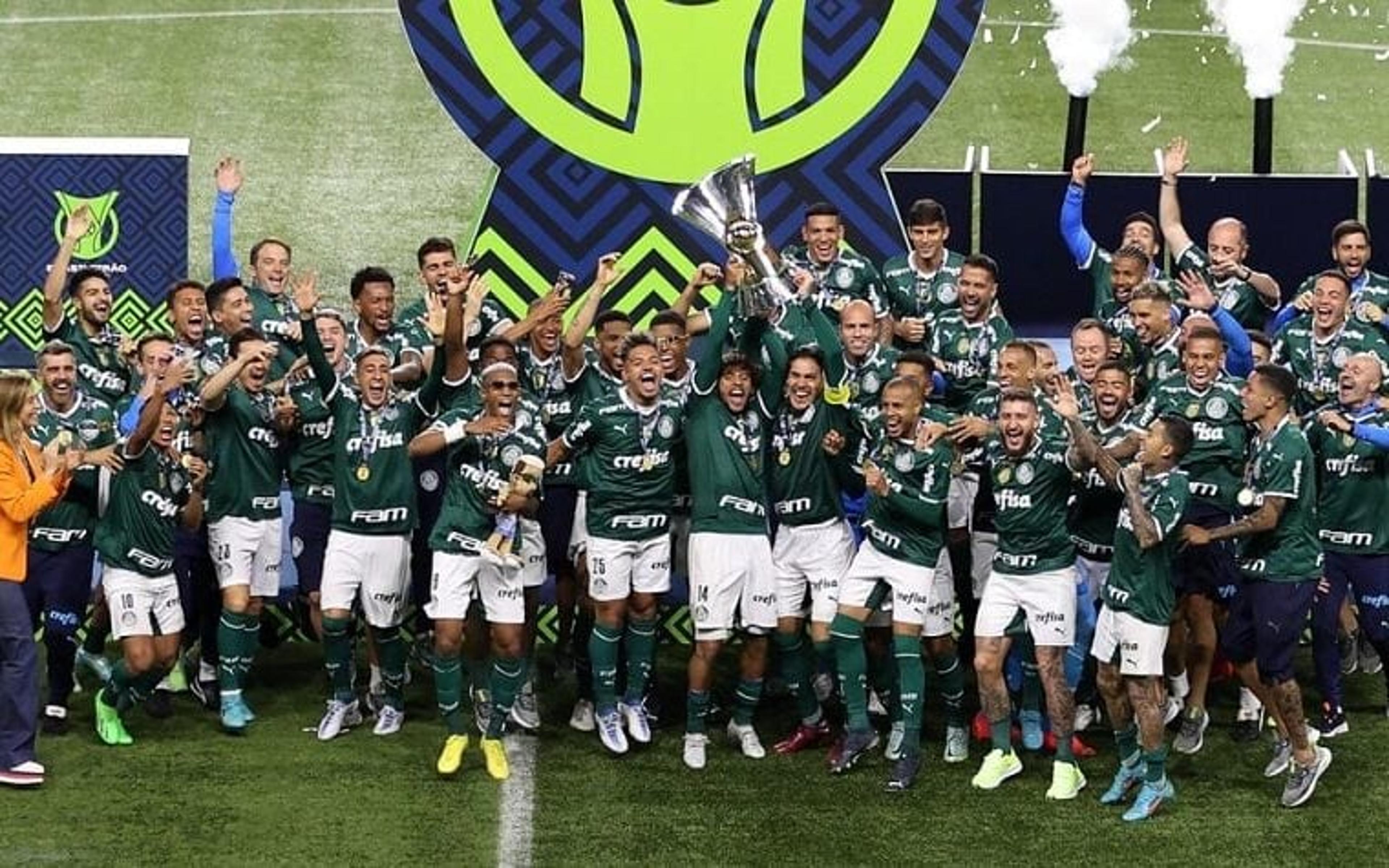 Após início de tabela difícil, Palmeiras faz campanha que já rendeu título brasileiro