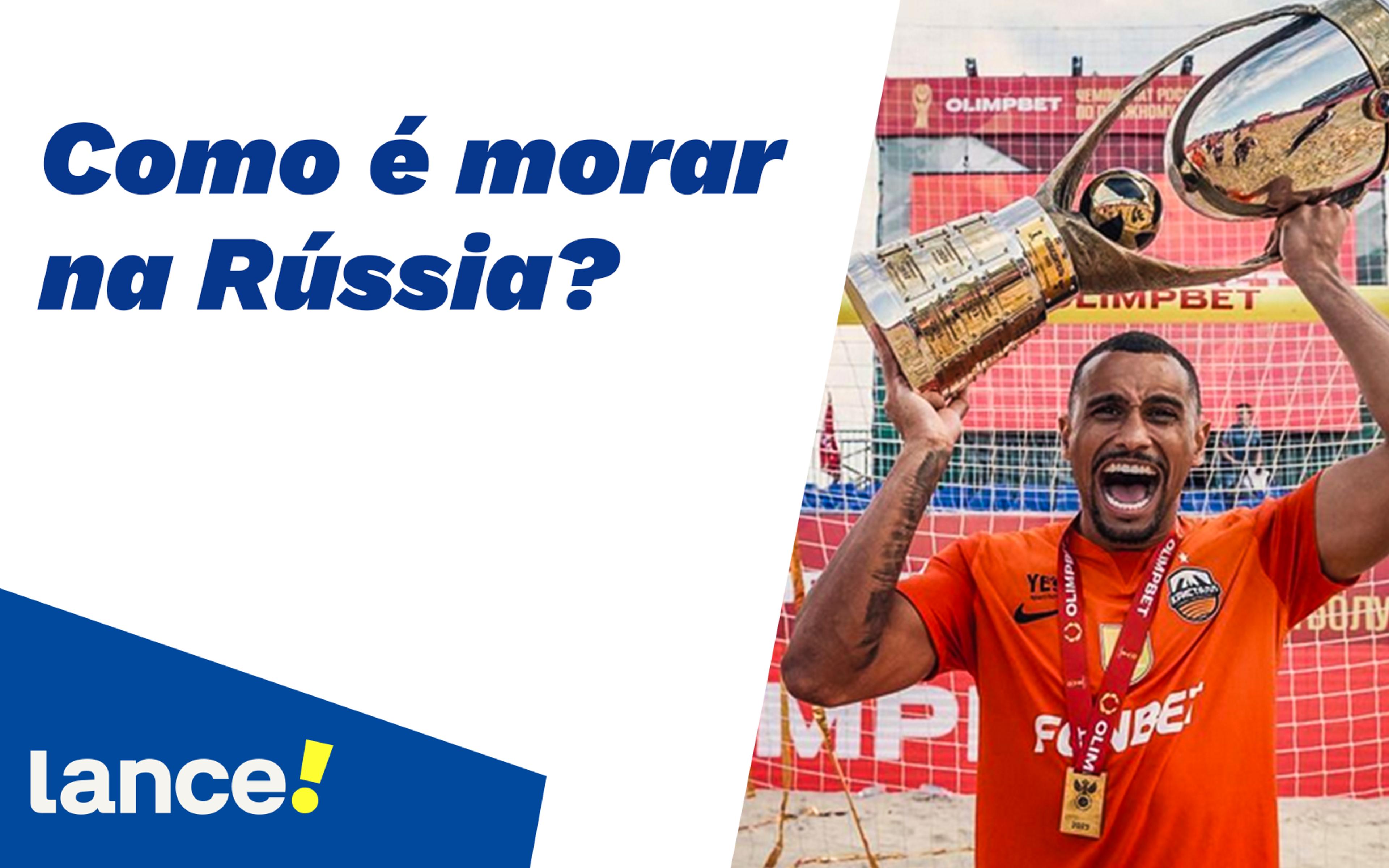 Melhor jogador de Futebol de Areia do mundo conta como é morar na Rússia