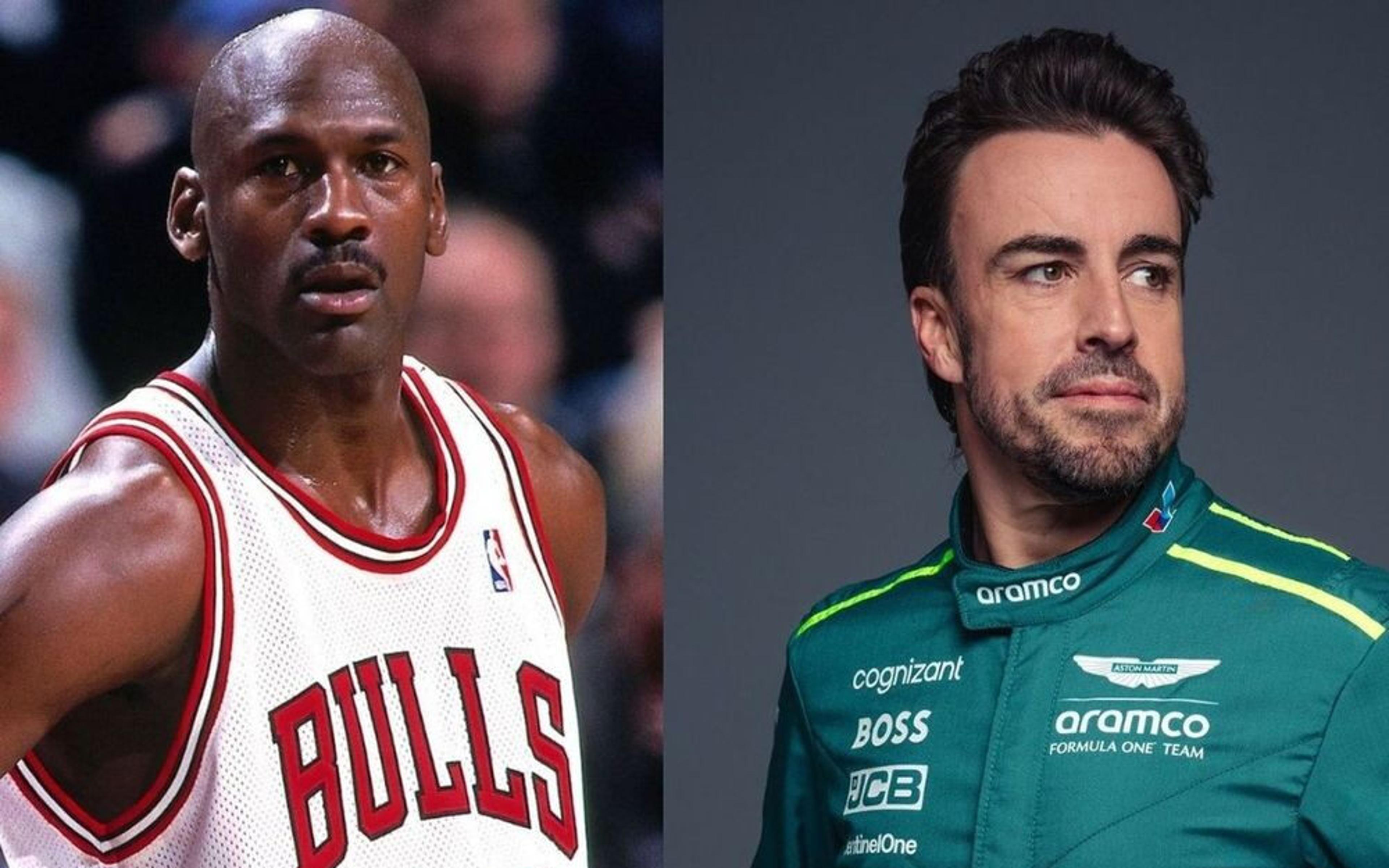 Fernando Alonso se inspira em Michael Jordan para fazer grande anúncio na F1