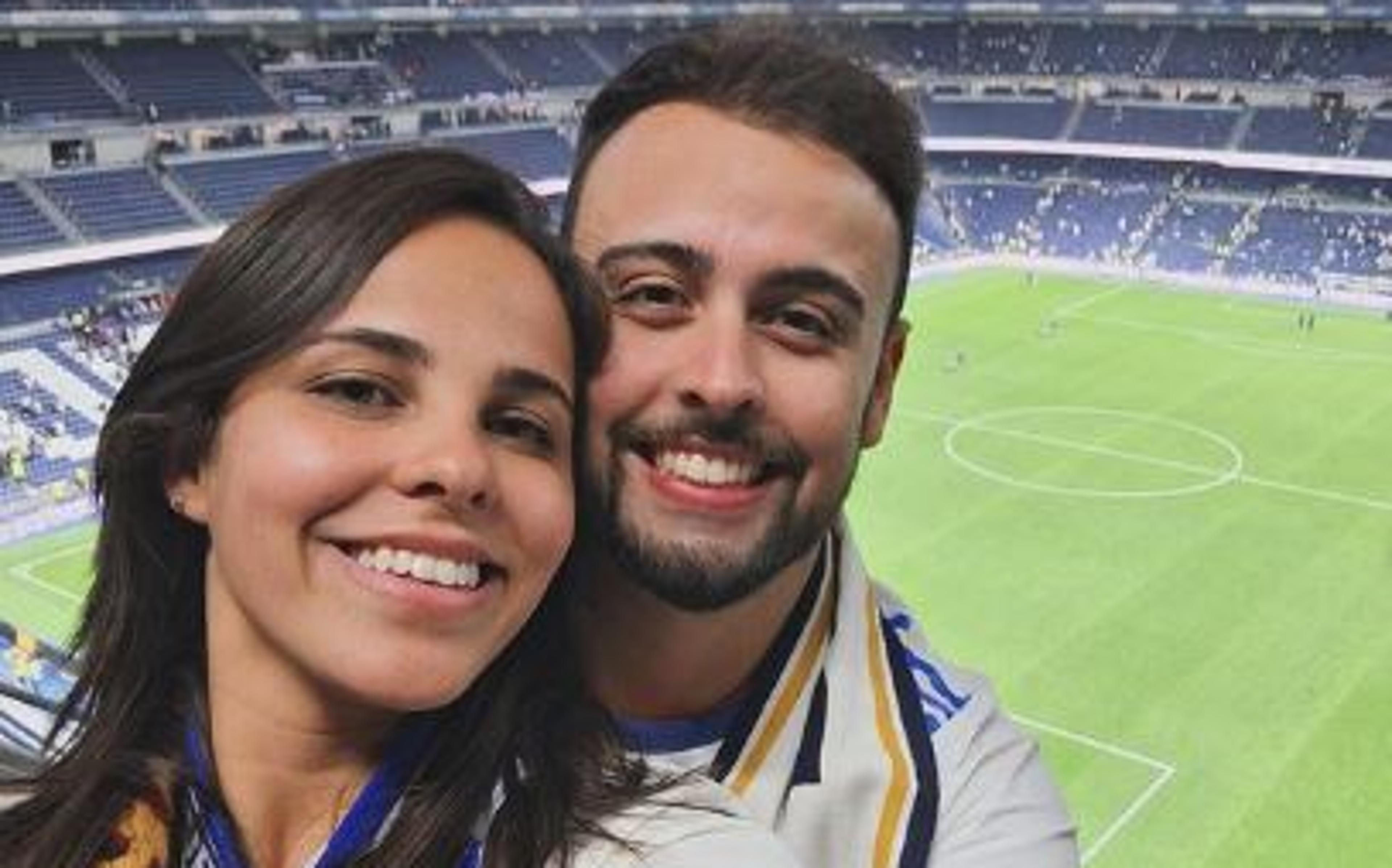 Narradora da Globo é pedida em casamento no Santiago Bernabéu; veja vídeo