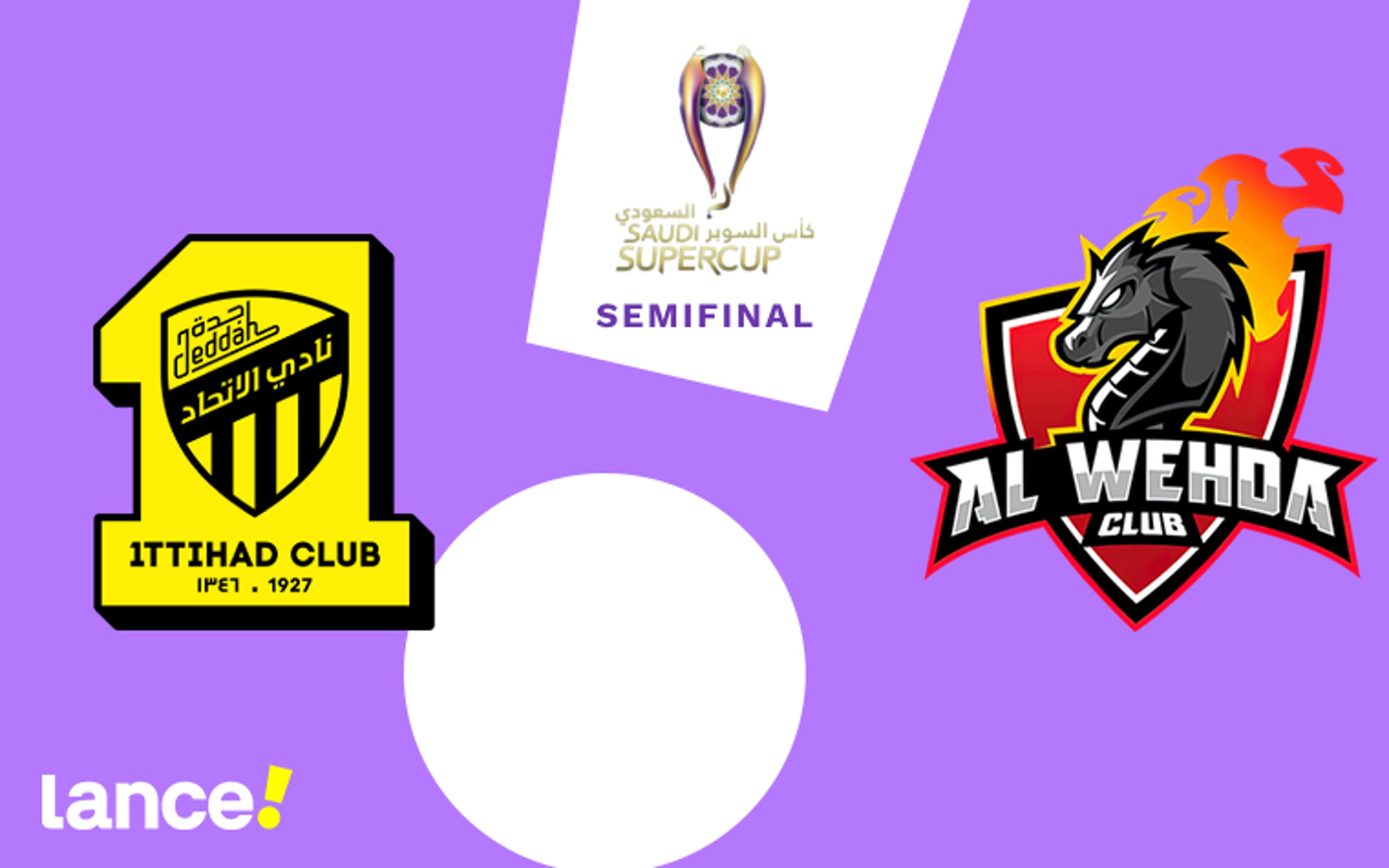 Al-Ittihad x Al-Wehda: onde assistir ao vivo, horário e prováveis escalações do jogo pela Supercopa Saudita