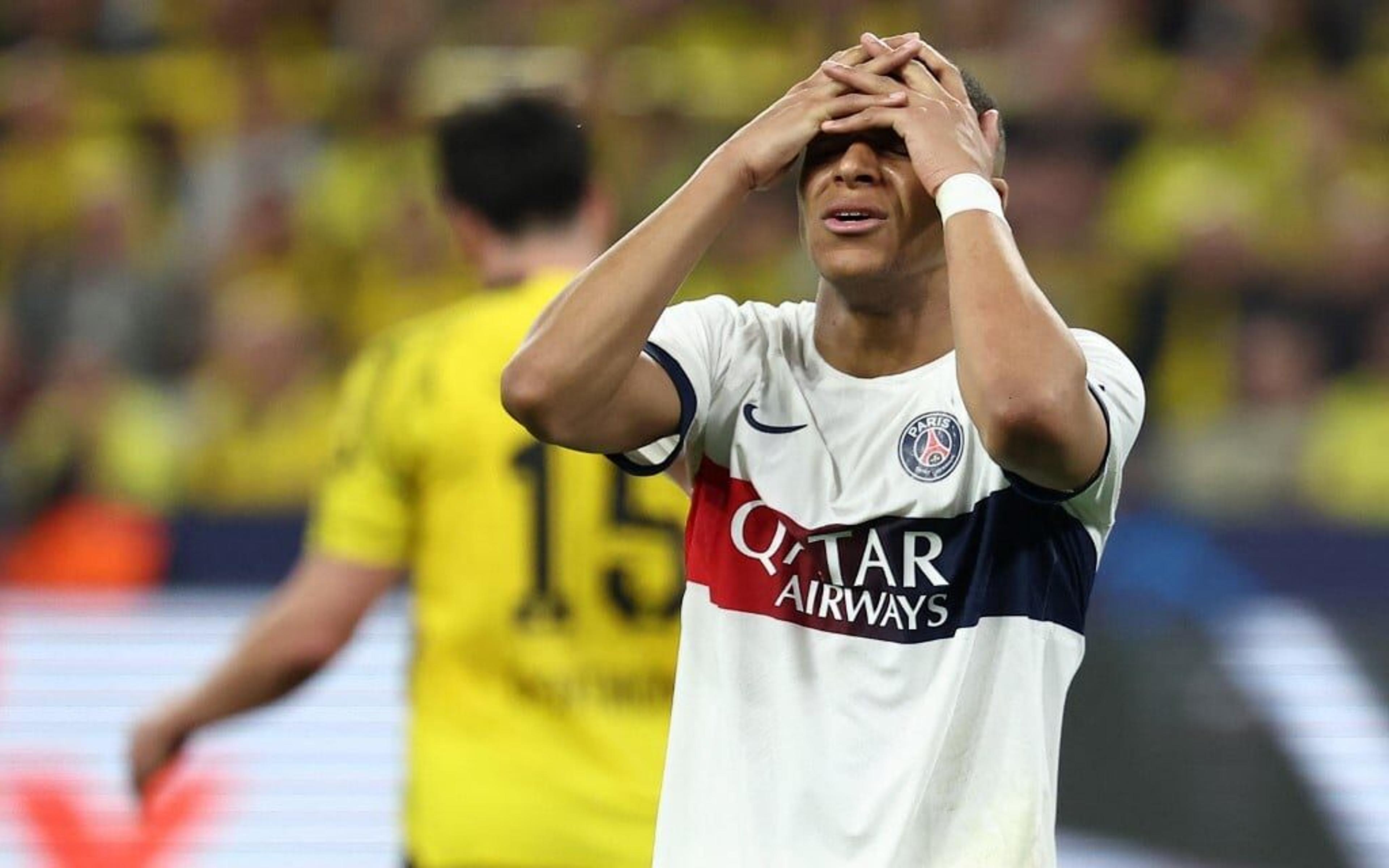 Mbappé joga mal, PSG é dominado e Borussia Dortmund está a um passo da final da Champions League; veja o gol