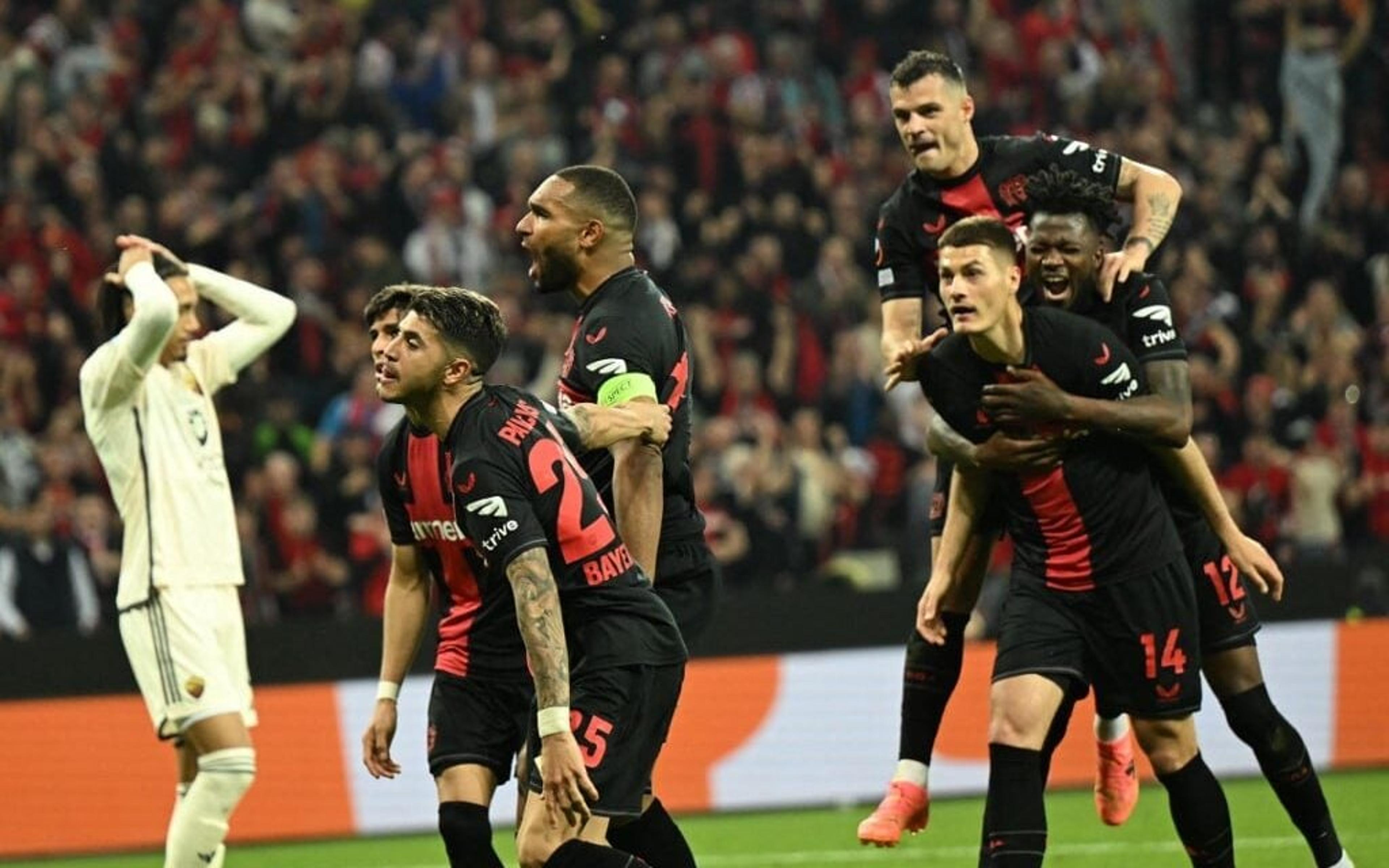 Com dois gols no fim, Bayer Leverkusen se recusa a perder e está na final da Liga Europa; veja os gols