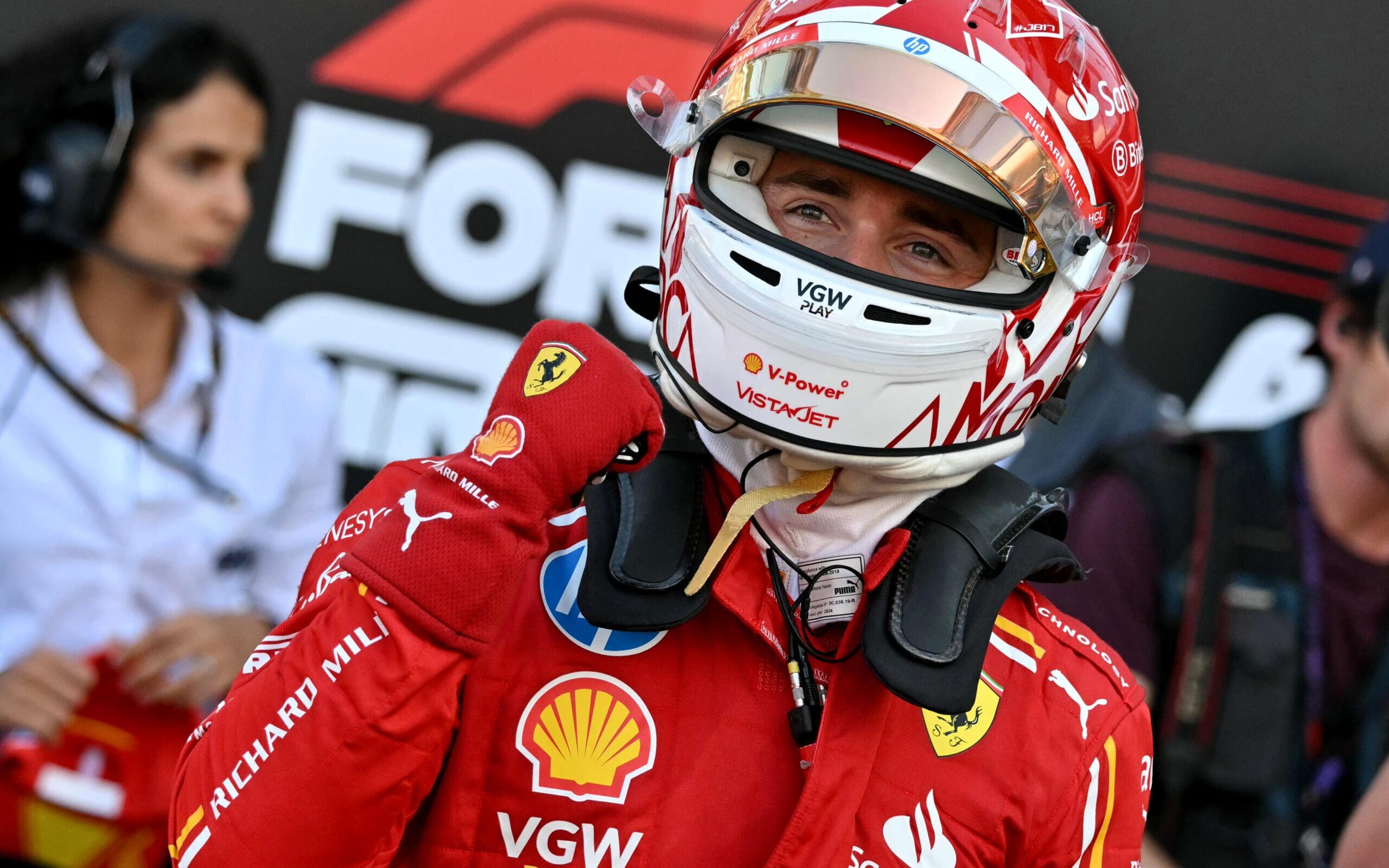 Charles Leclerc crava pole em Mônaco; Verstappen fica em sexto