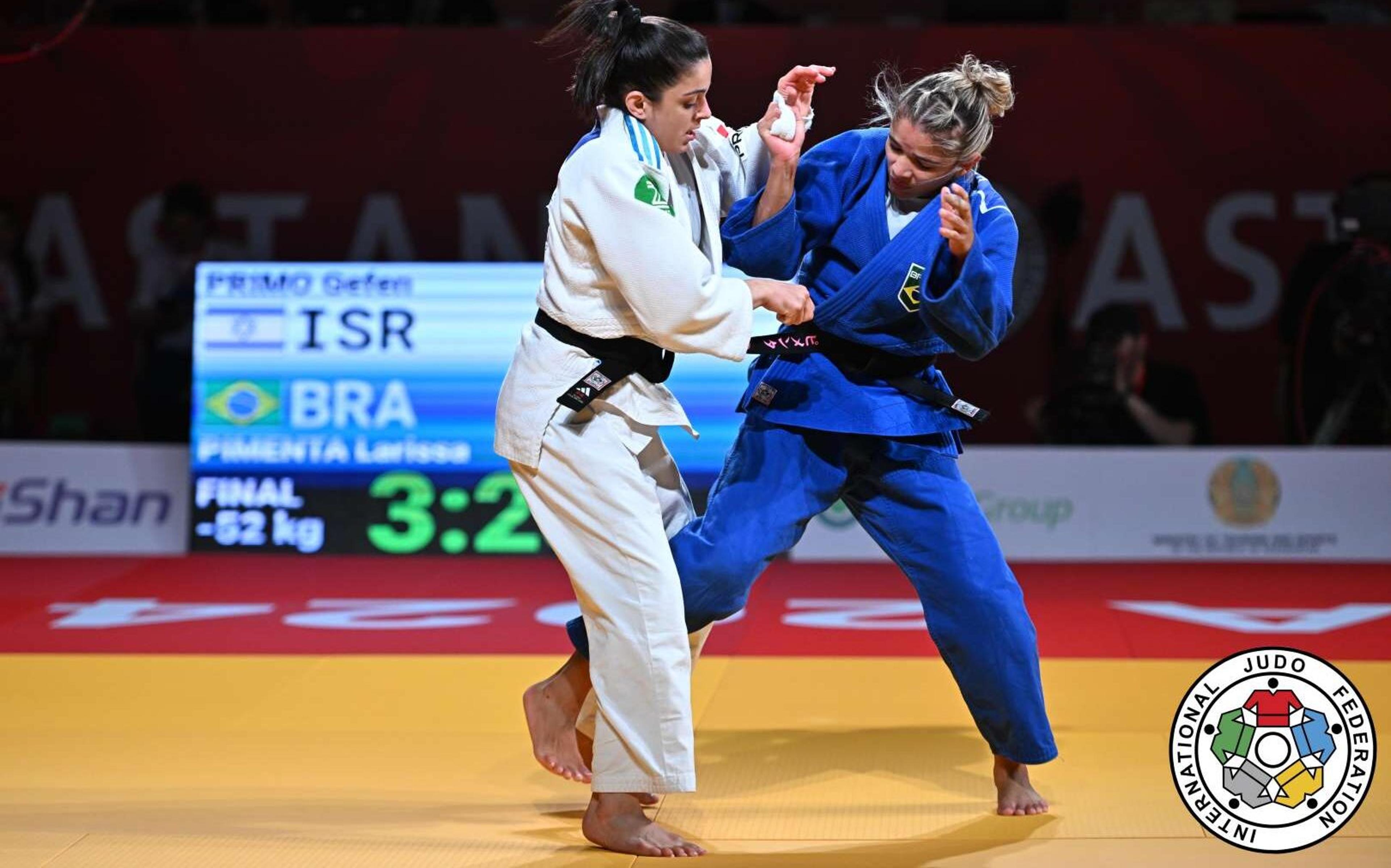 Brasil fica fora do pódio no último dia do Grand Slam de Judô, em Astana