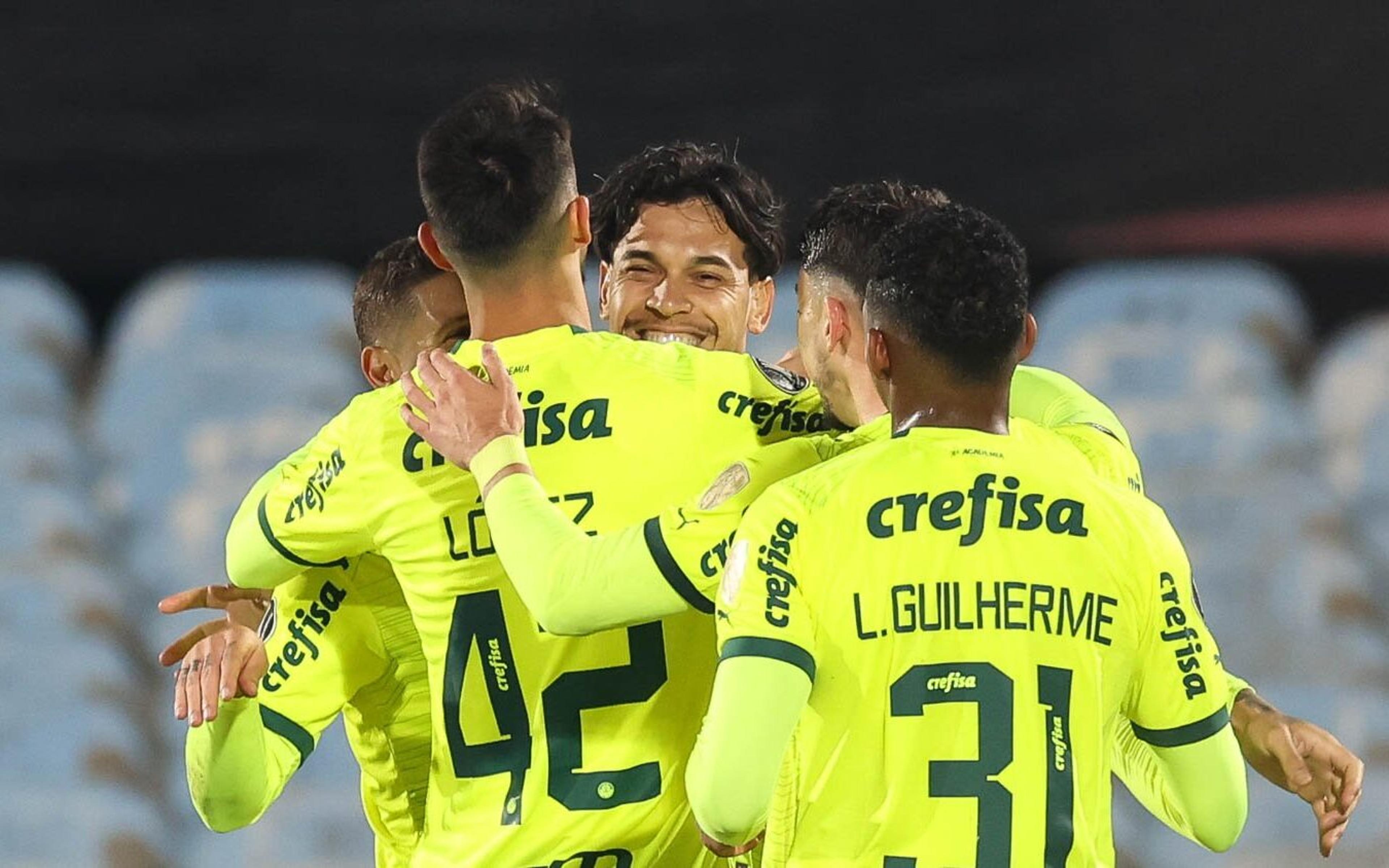 Veja os melhores momentos da goleada do Palmeiras sobre o Liverpool, pela Libertadores