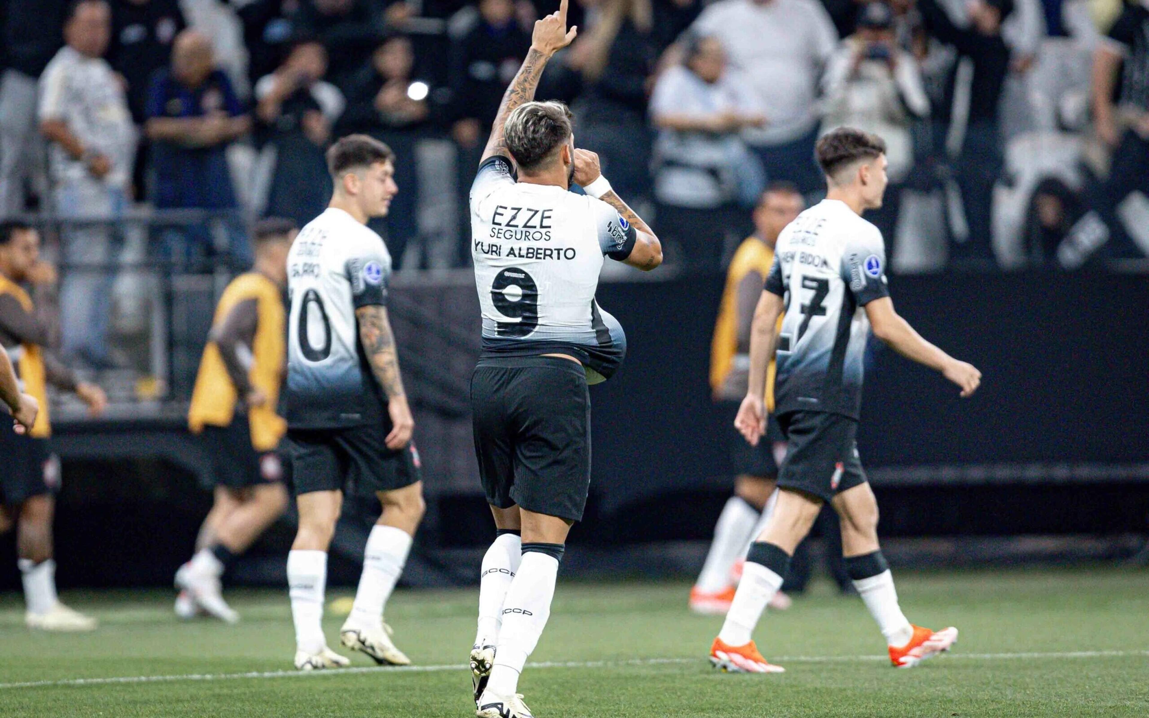 Yuri Alberto brilha, Corinthians massacra Argentinos Juniors e segue vivo na Sul-Americana