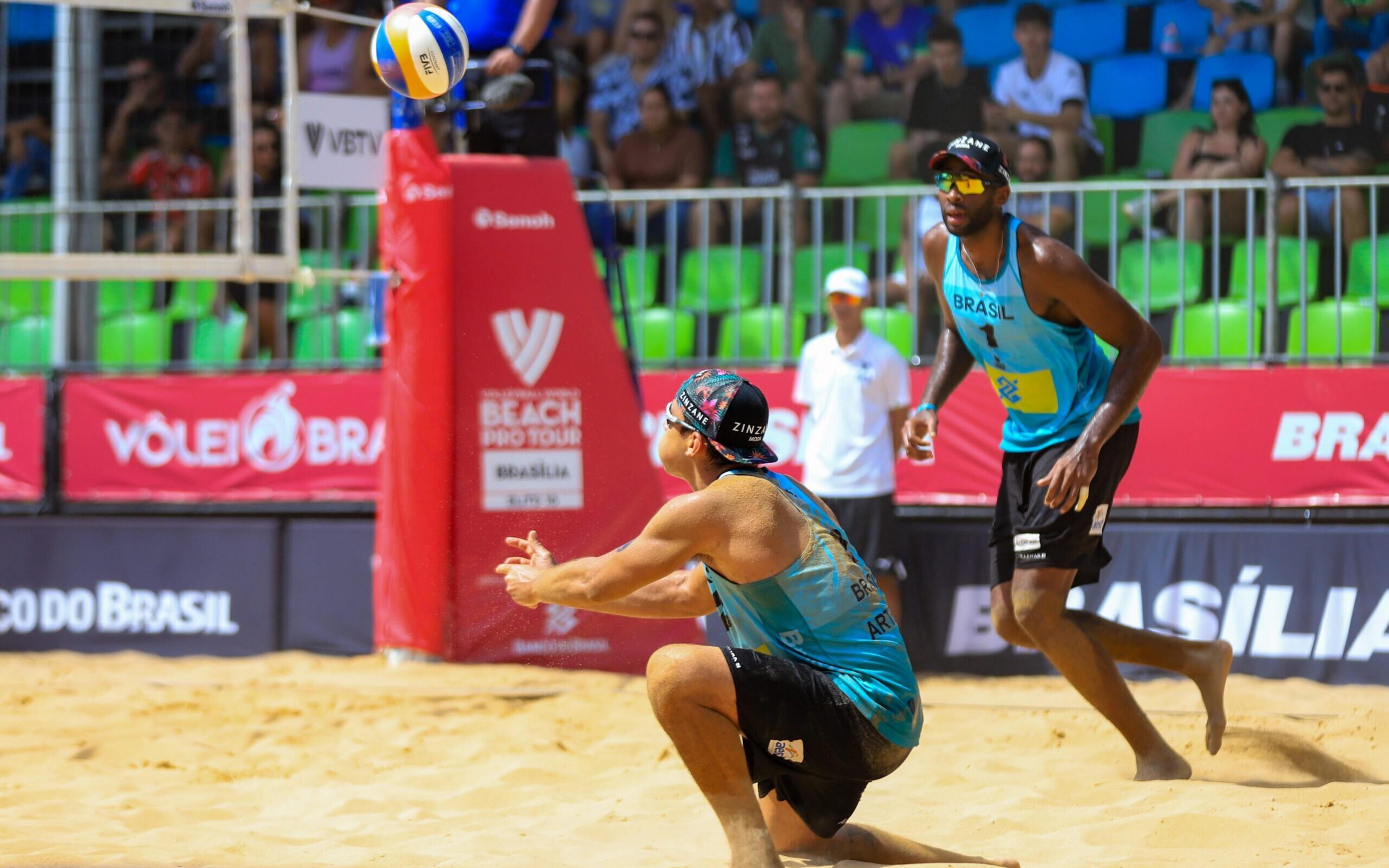 Brasil garante mais duas vagas nos Jogos Olímpicos de Paris, no vôlei de praia