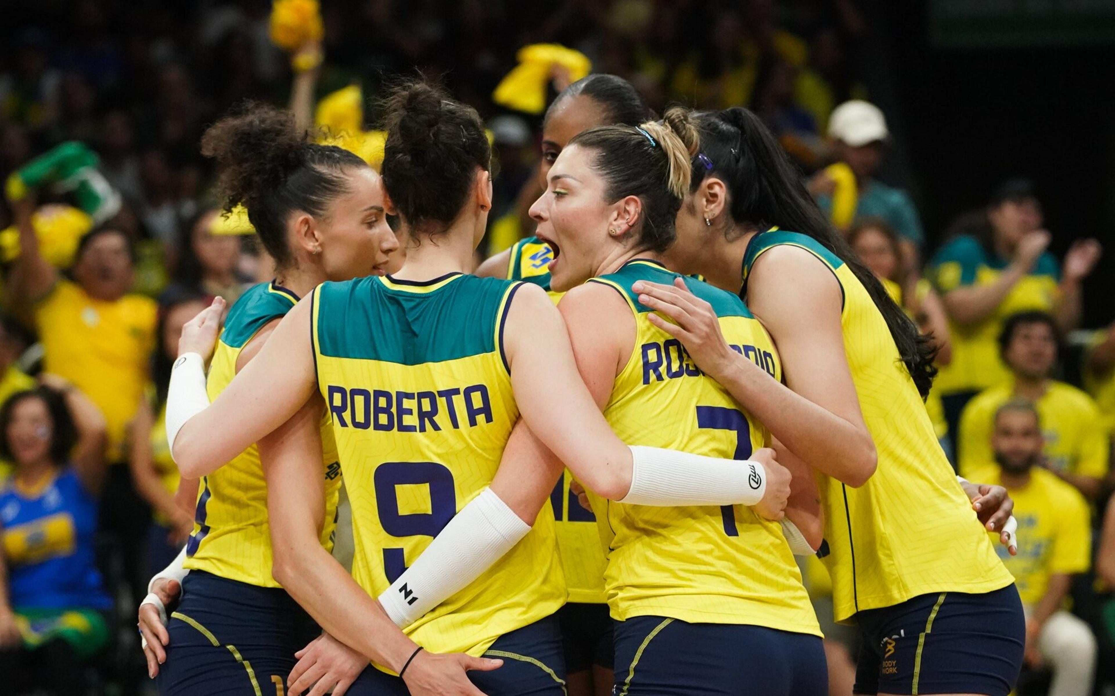 Brasil x Japão na Liga das Nações de Vôlei: veja onde assistir ao vivo e horário do jogo