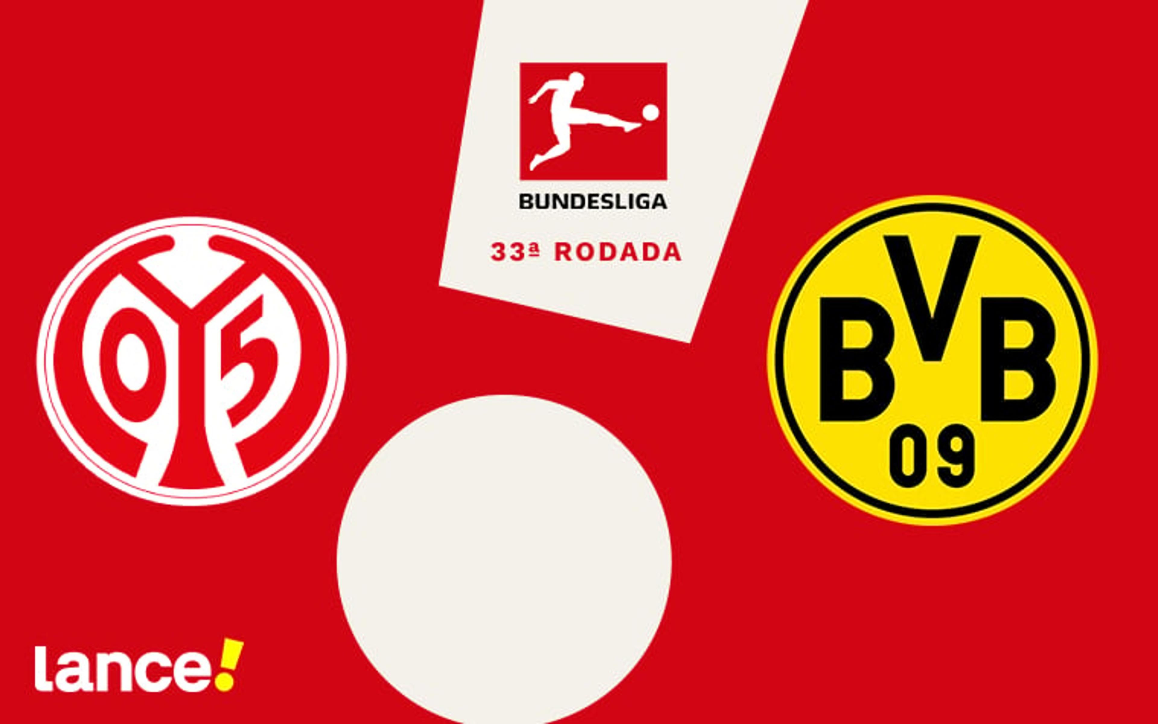 Mainz 05 x Borussia Dortmund: onde assistir, horário e prováveis escalações da partida pela Bundesliga