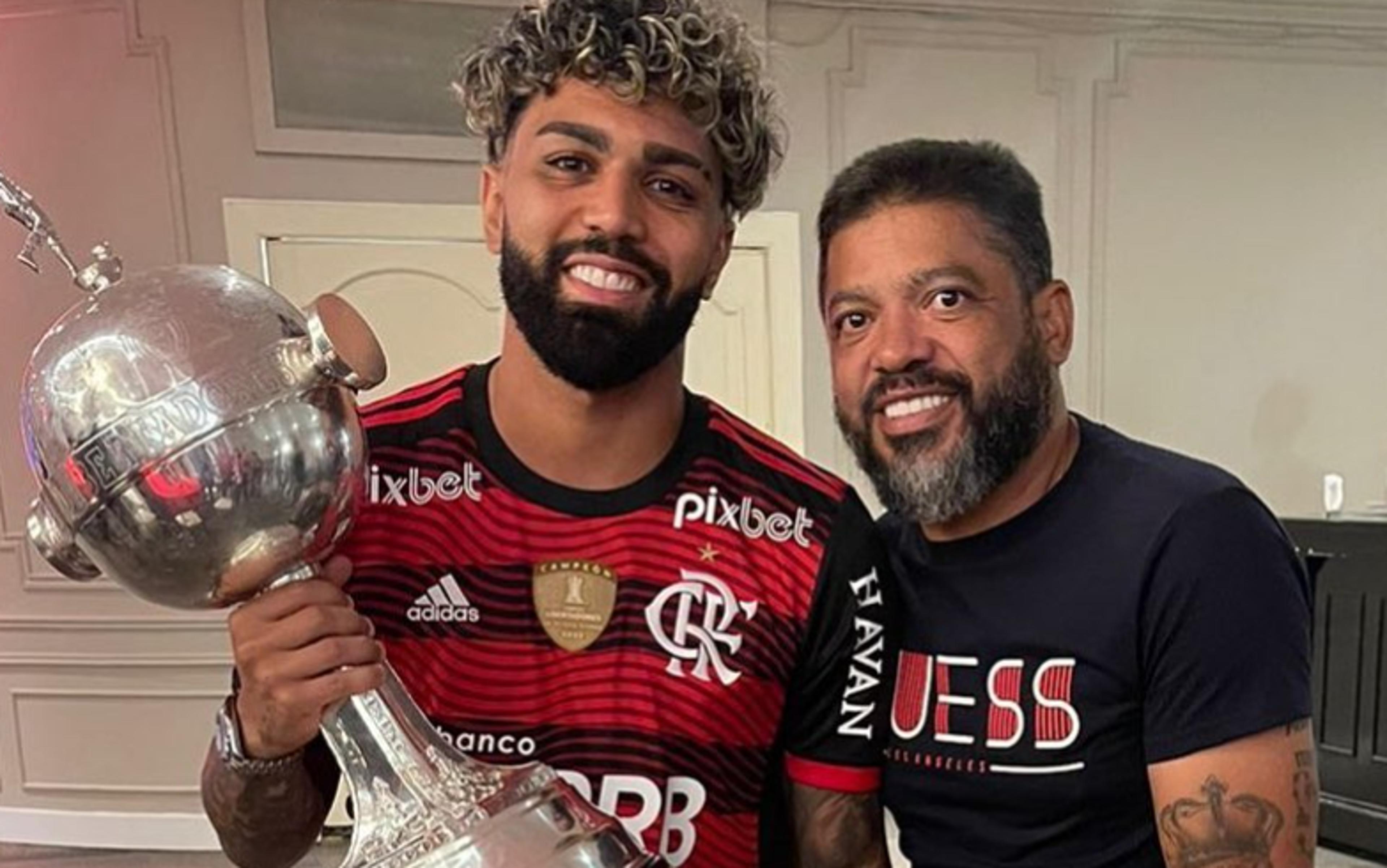 Pai de Gabigol solta indireta nas redes sociais e web reage: ‘Fica difícil esse garoto deixar de ser mimado’