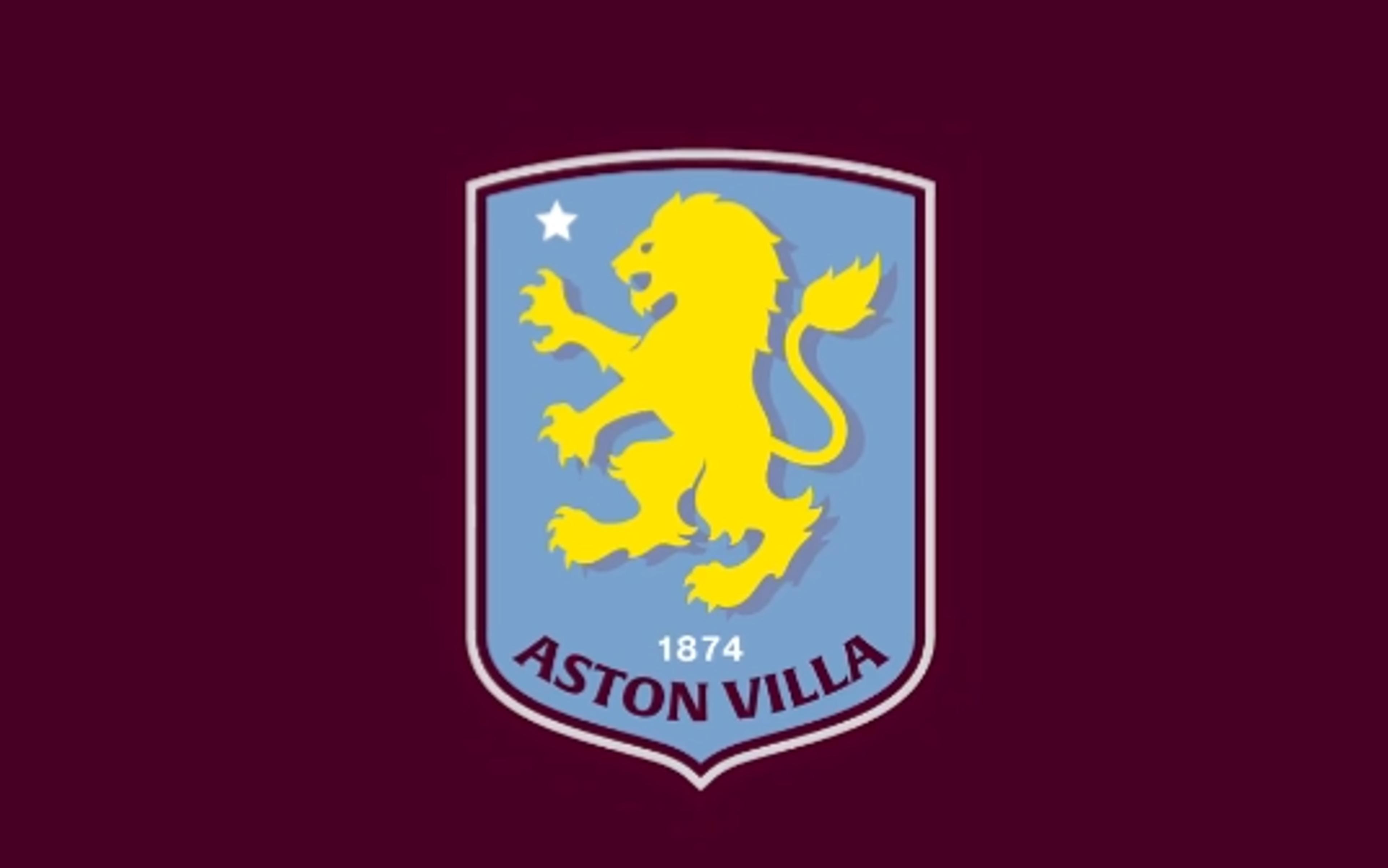 Veja! Aston Villa anuncia nova mudança no escudo