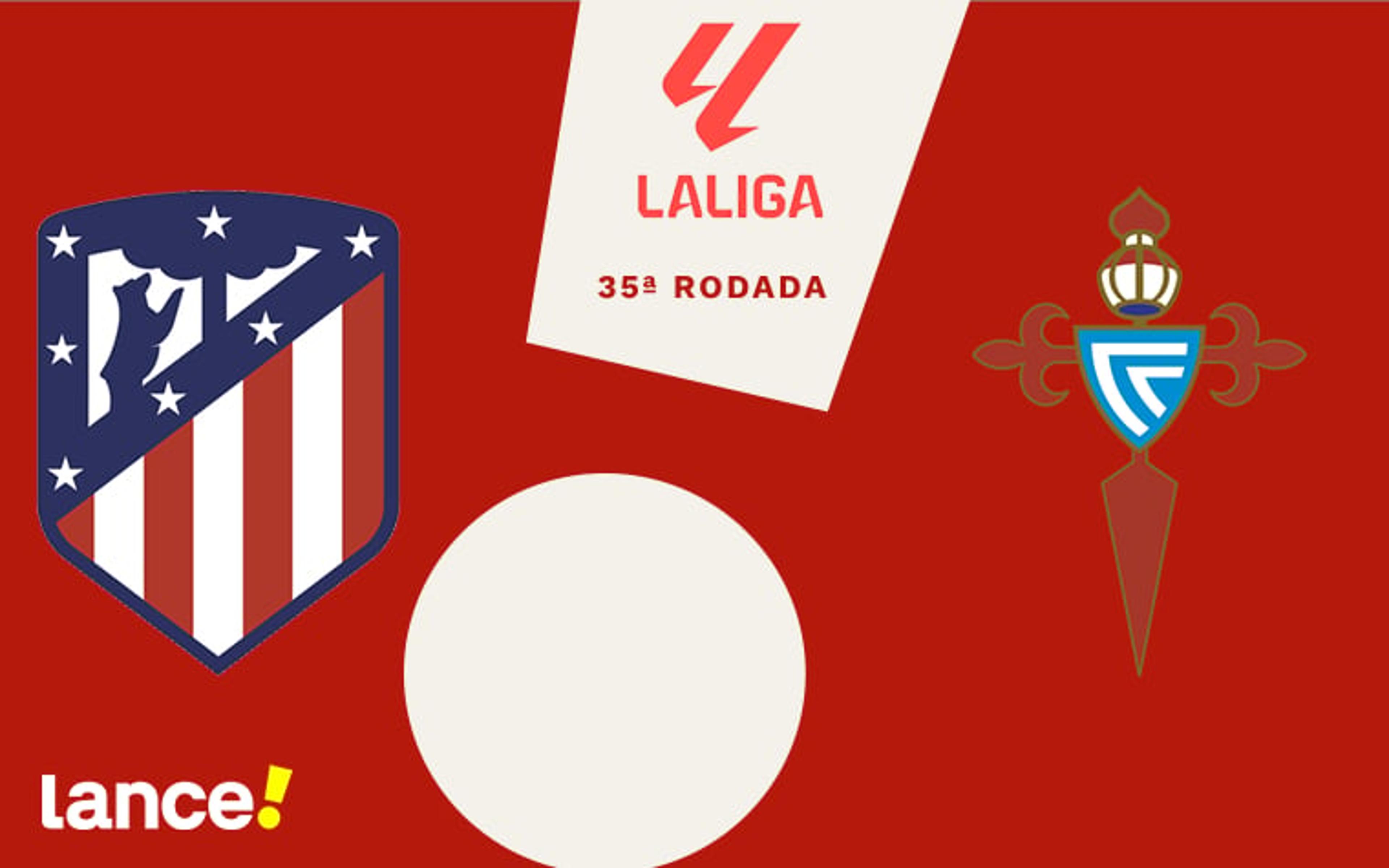 Atlético de Madrid x Celta de Vigo: onde assistir, horário e prováveis escalações da partida pela La Liga