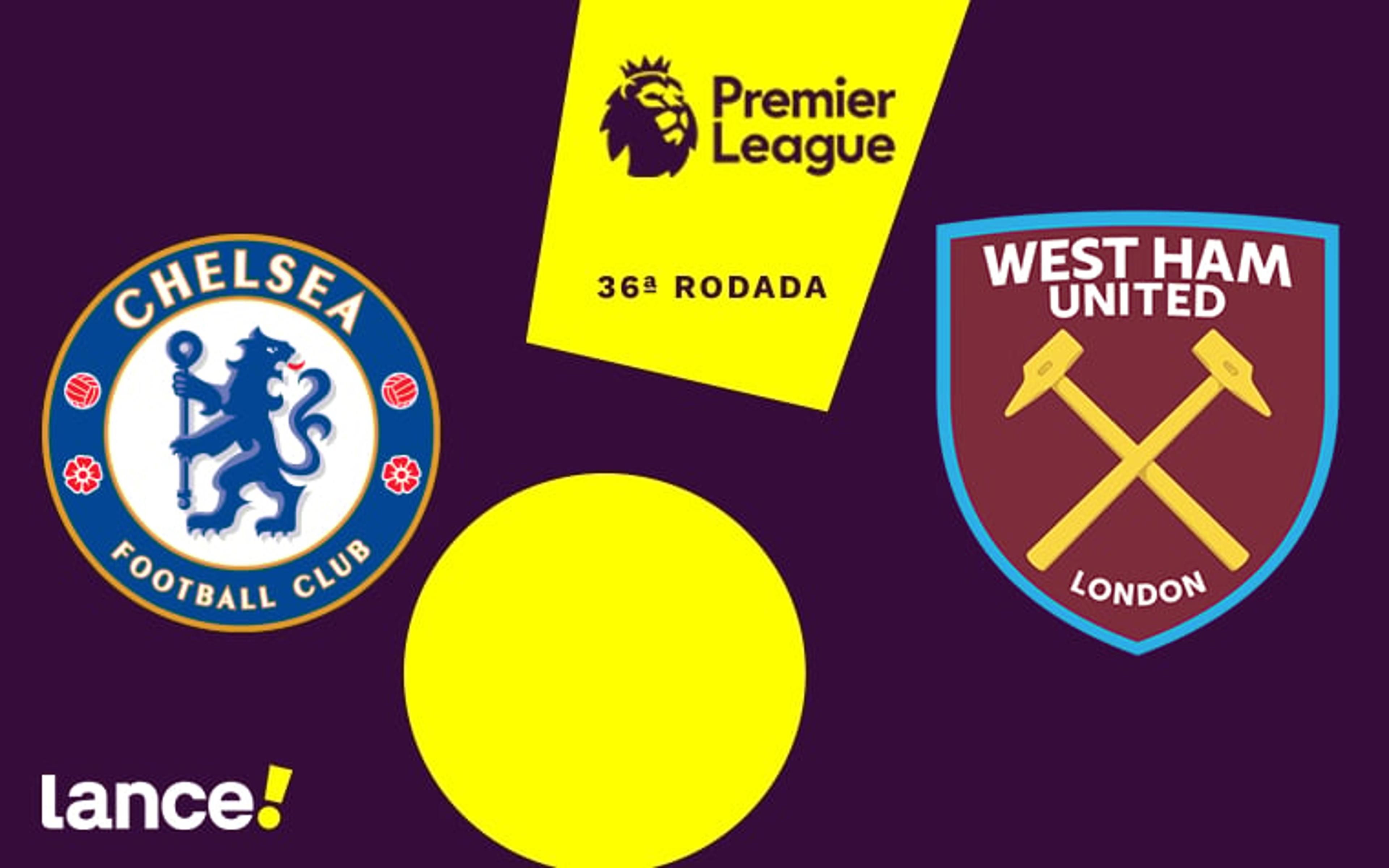 Chelsea x West Ham: onde assistir, horário e prováveis escalações da partida pela Premier League