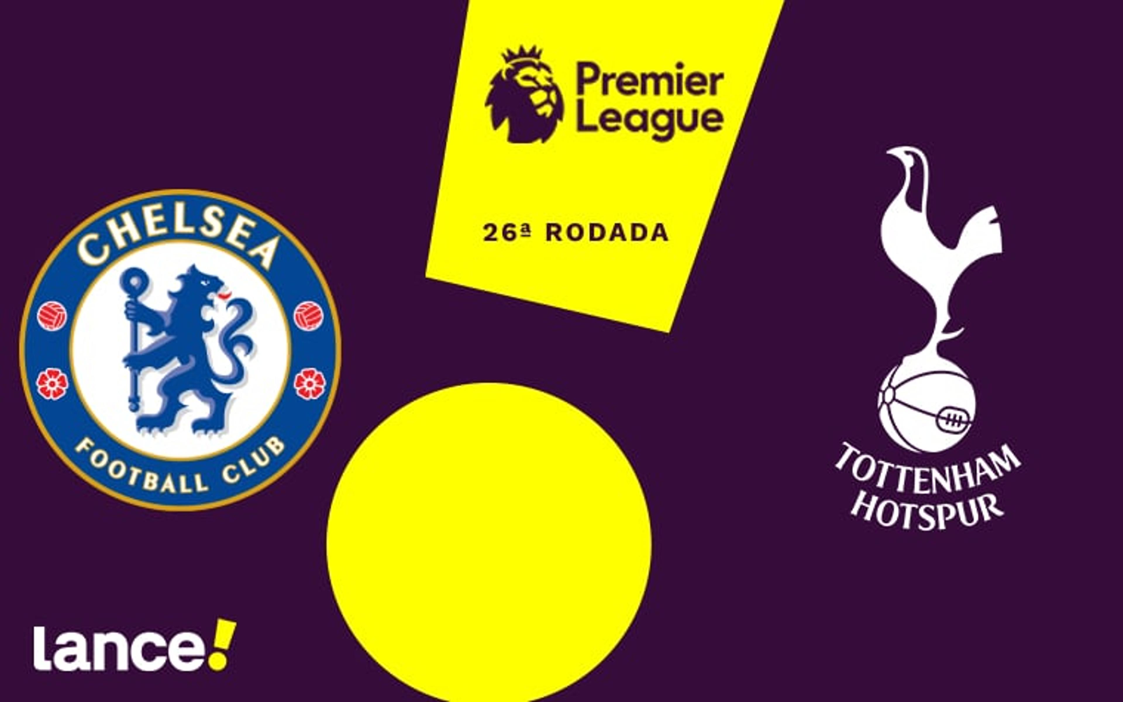 Chelsea x Tottenham: onde assistir, horário e prováveis escalações da partida pela Premier League