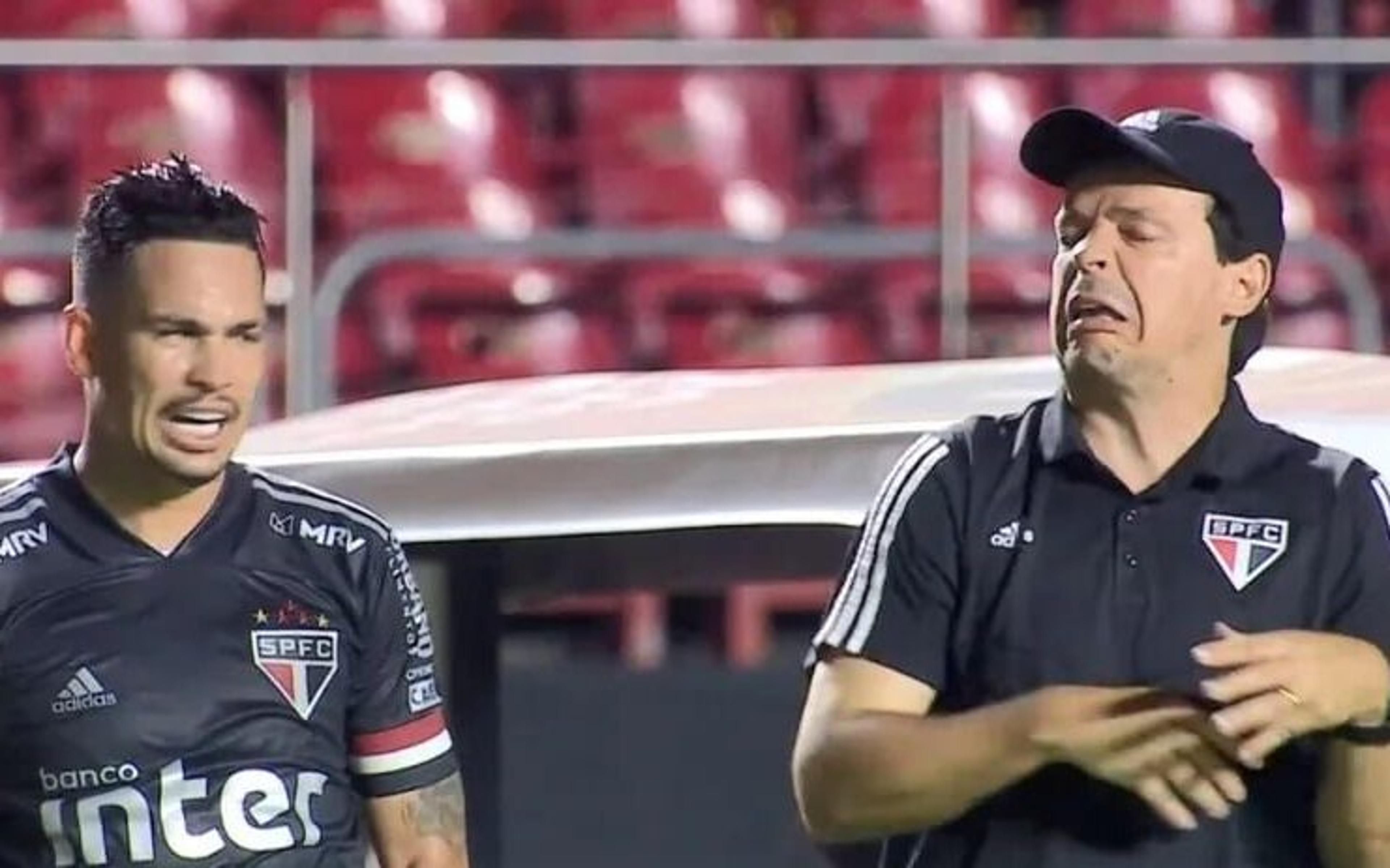 Luciano se posiciona sobre briga com Diniz em São Paulo x Fluminense: ‘Acabou a amizade’